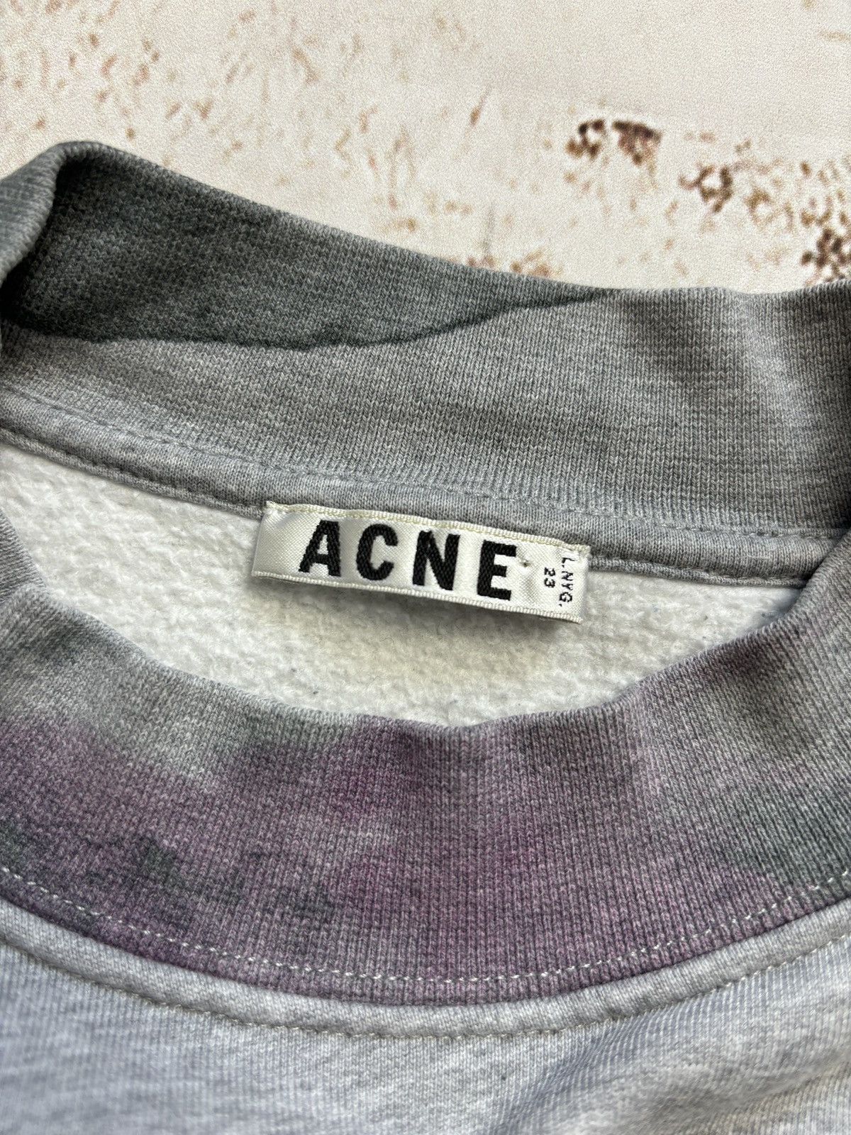 Acne Studios Acne Boxy Cropped Sweatshirt Size M / US 6-8 / IT 42-44 - 7 Thumbnail