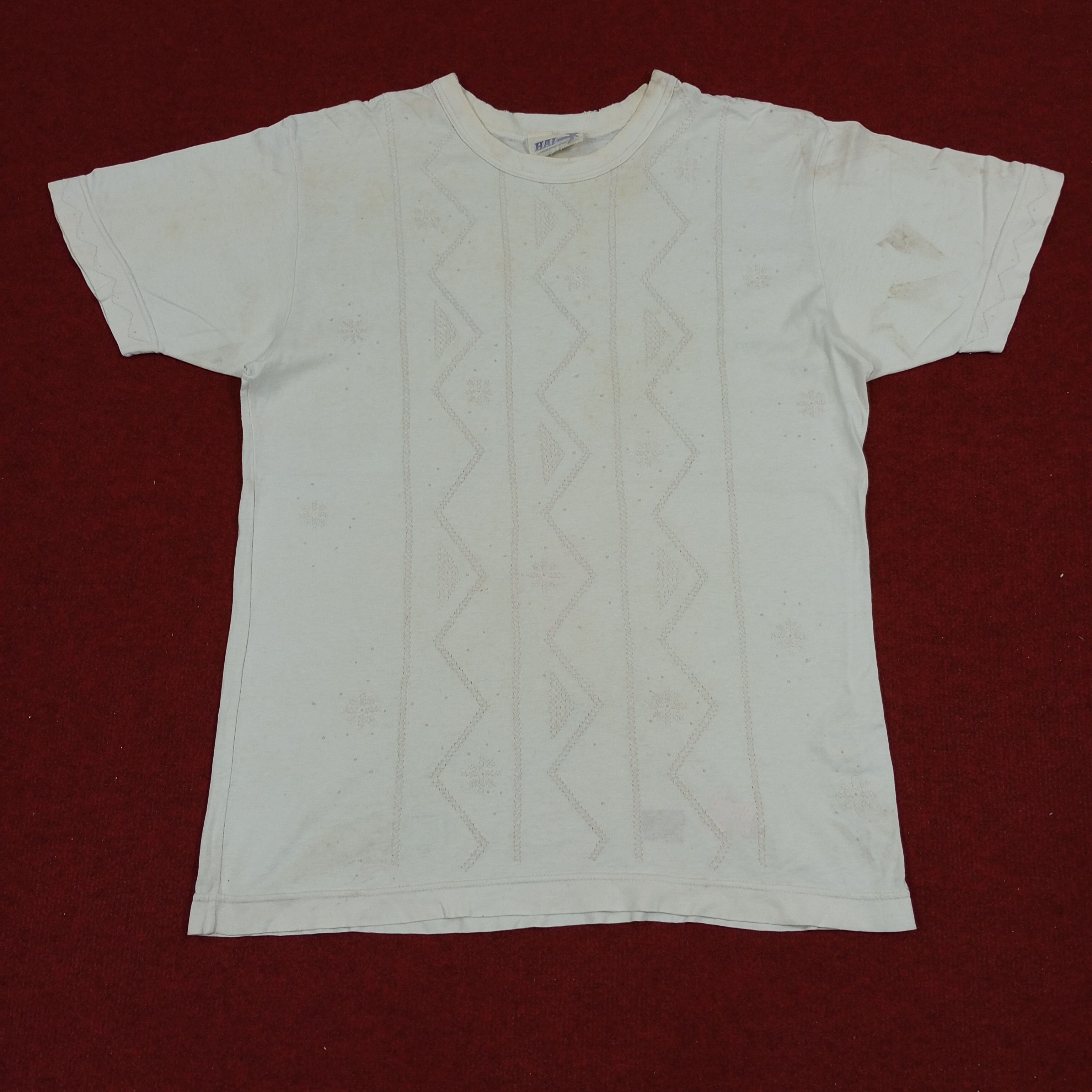 Hai Sporting Gear × Issey Miyake × Vintage Hai Sporting Gear By Issey Miyake Japanese Designer Tshirt Size US M / EU 48-50 / 2 - 1 Thumbnail