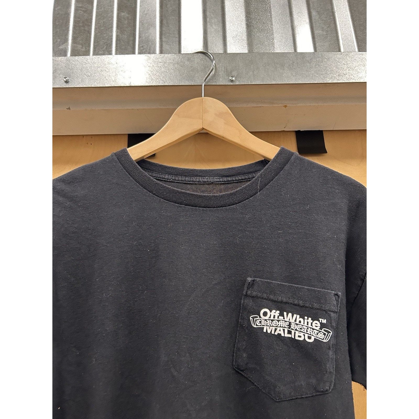Chrome Hearts Chrome Hearts x Off White Malibu 2016 Pocket T Shirt