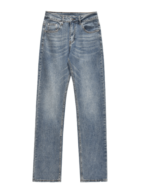 Japanese Brand × Jean Classic distressed washed straight-leg jeans Size US 32 / EU 48 - 5 Thumbnail