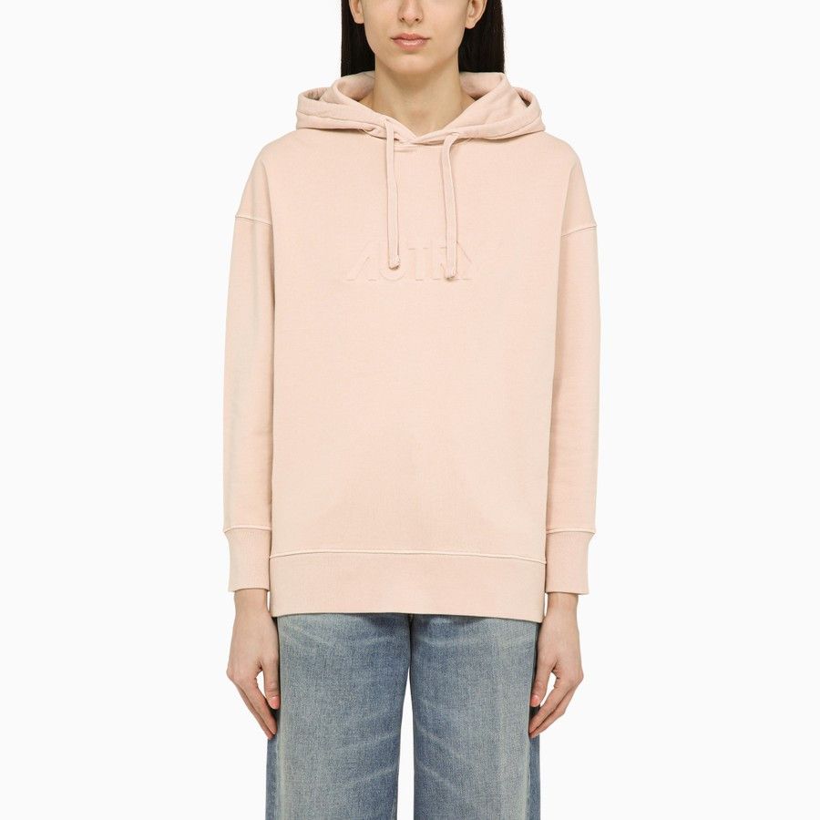 AUTRY o1d2blof0824 Logo Hoodies in Peony pink Size M / US 6-8 / IT 42-44 - 1 Thumbnail
