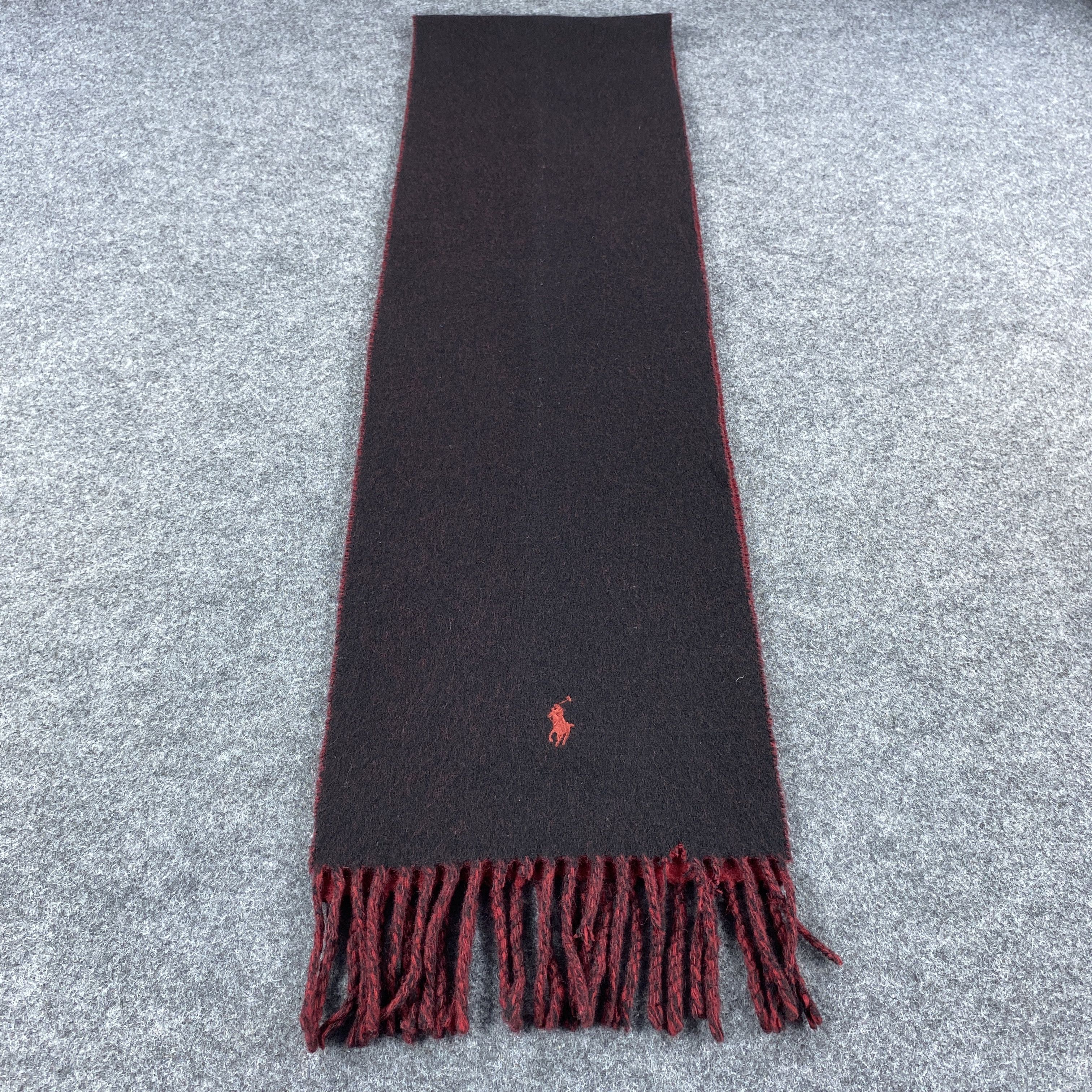 Polo Ralph Lauren × Vintage Polo Ralph Lauren Scarf # Muffler # Neckwear # z # D516 Size ONE SIZE - 5 Thumbnail