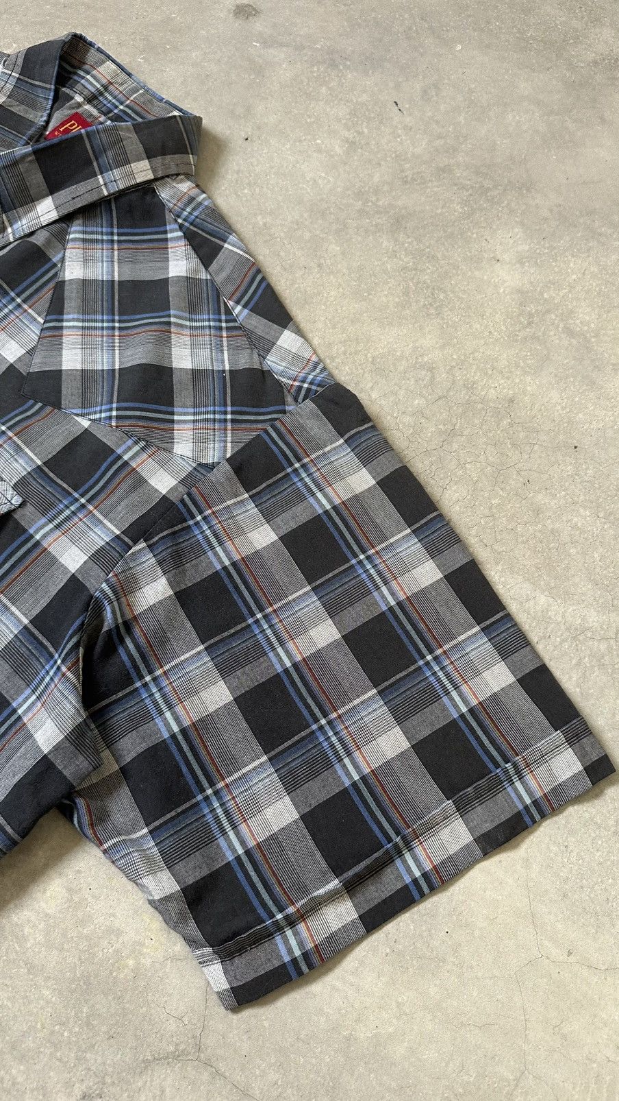 VINTAGE PLAINS WESTERN WEAR CHECKERED SHIRT