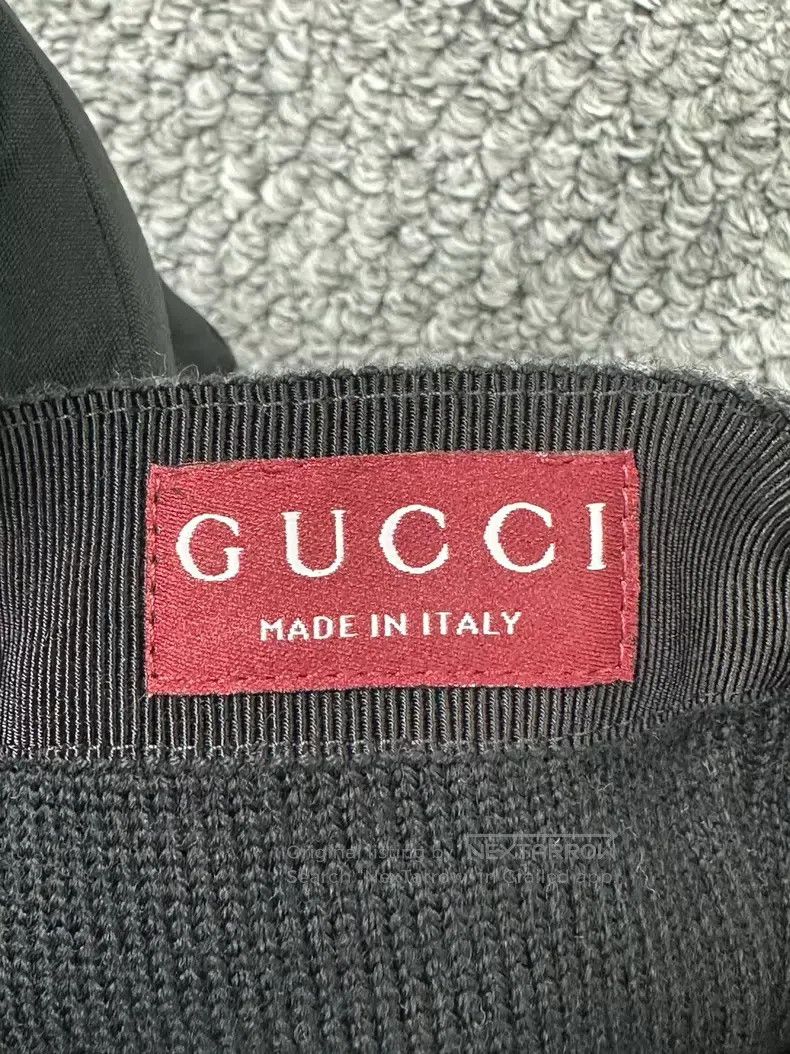Gucci Gucci Dark gray double G full-print wool cap Size ONE SIZE - 4 Thumbnail