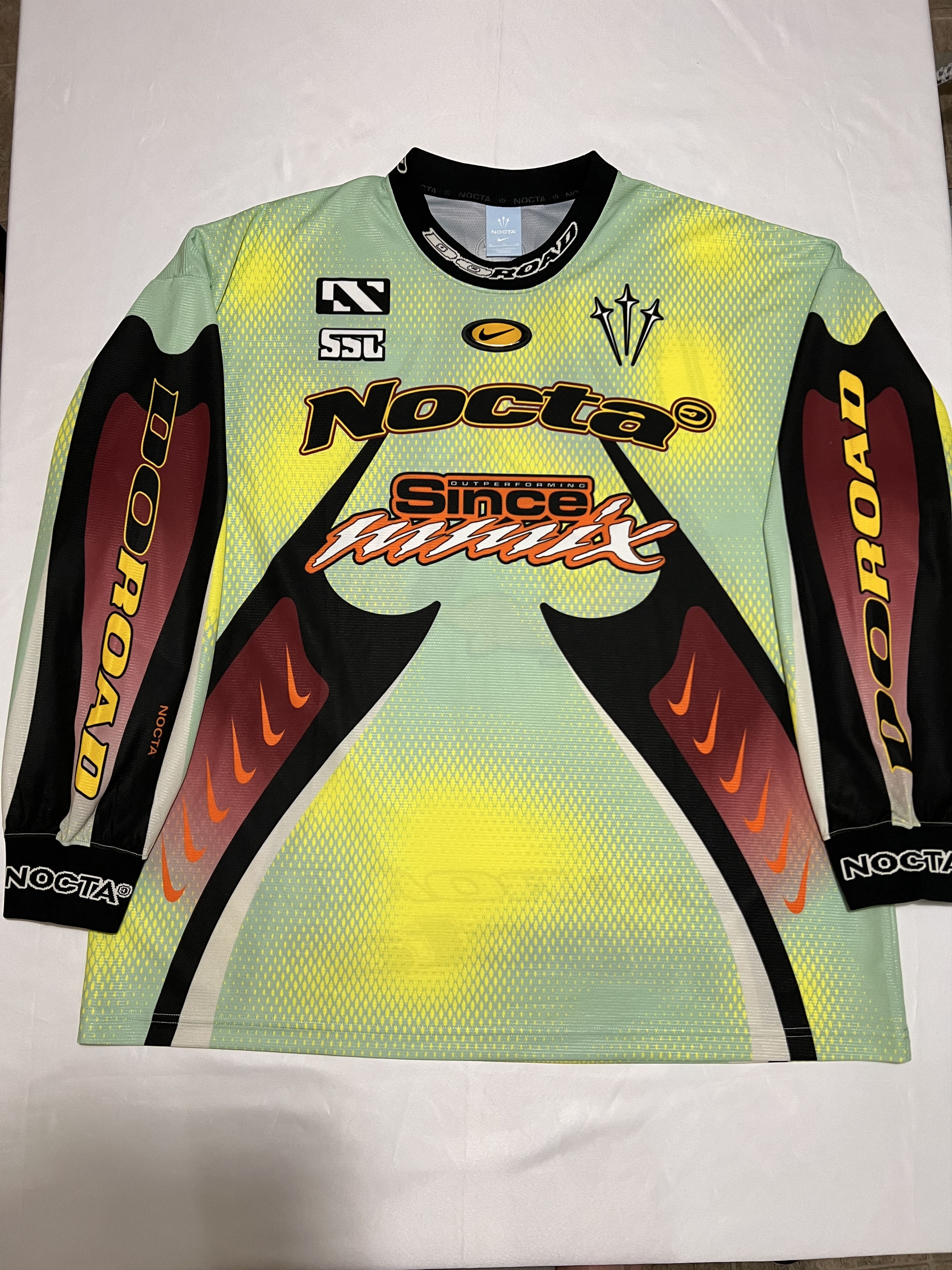 Drake Nike x NOCTA L'Art DRX Long Sleeve Jersey Size US M / EU 48-50 / 2 - 5 Thumbnail