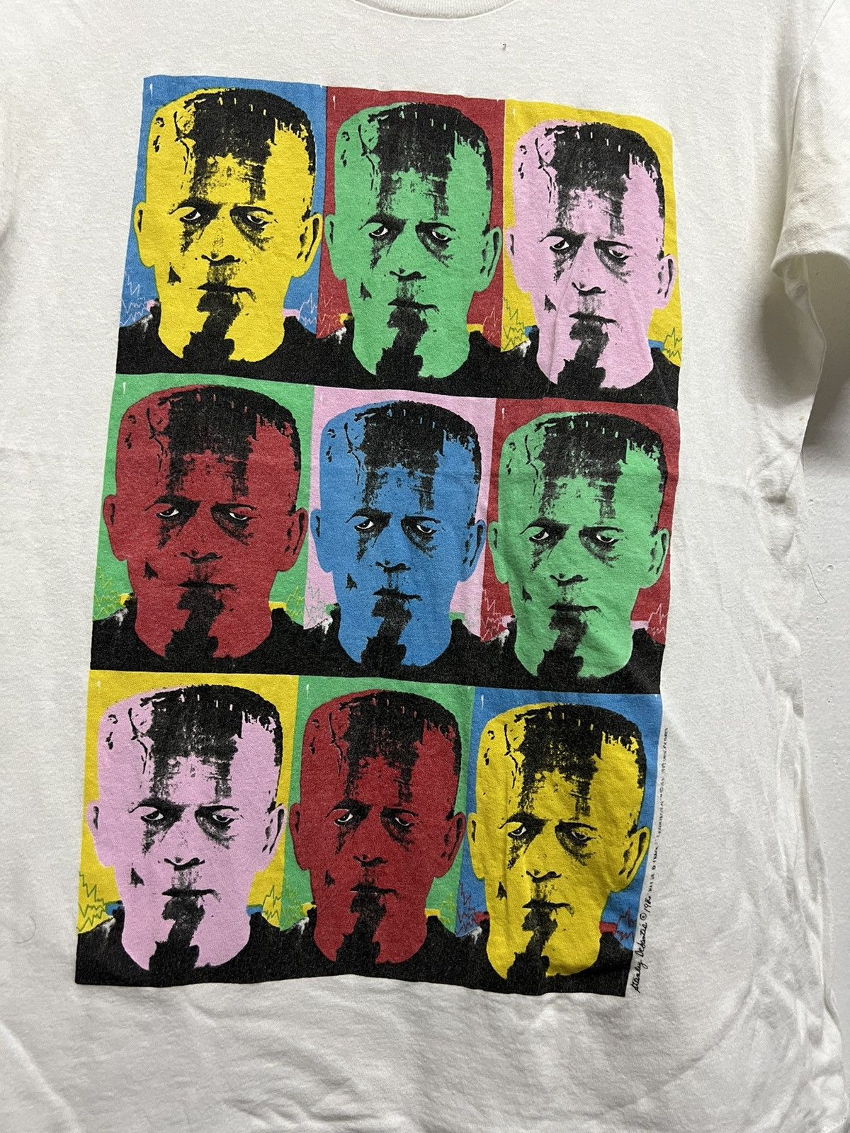 Andy Warhol × Vintage Vintage 80’s Frankeinstein Andy Warhol Stanley Desantis Size US M / EU 48-50 / 2 - 2 Thumbnail