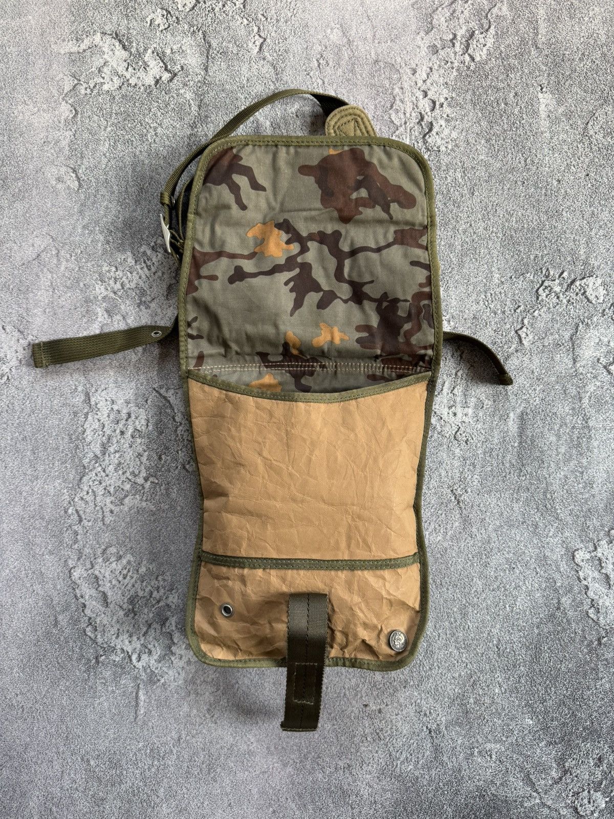 Diesel Y2K cargo military crossbody shoulder bag tactical