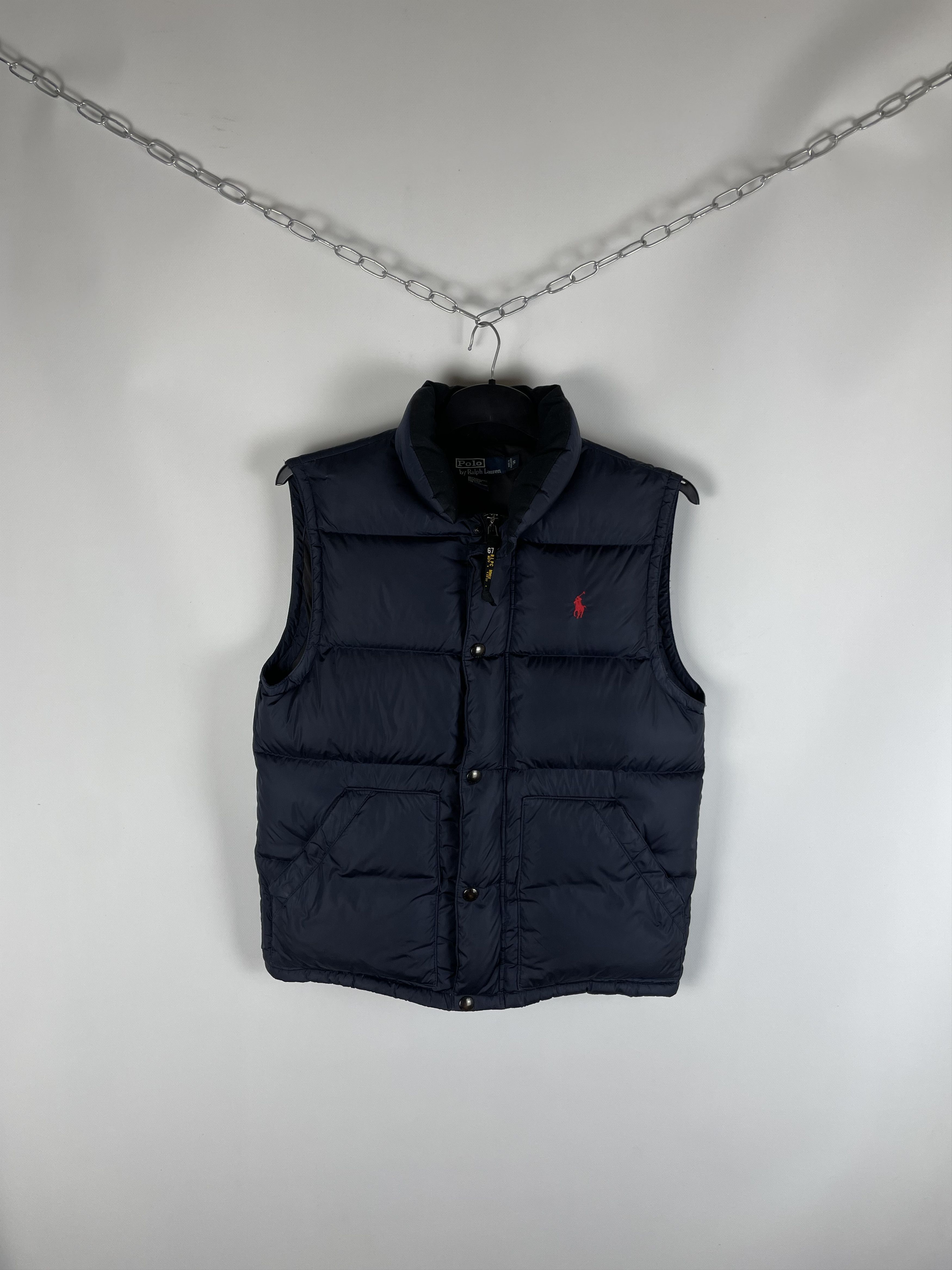 Polo Ralph Lauren Vintage Down Vest Polo Ralph Lauren Y2K Size US S / EU 44-46 / 1 - 1 Thumbnail