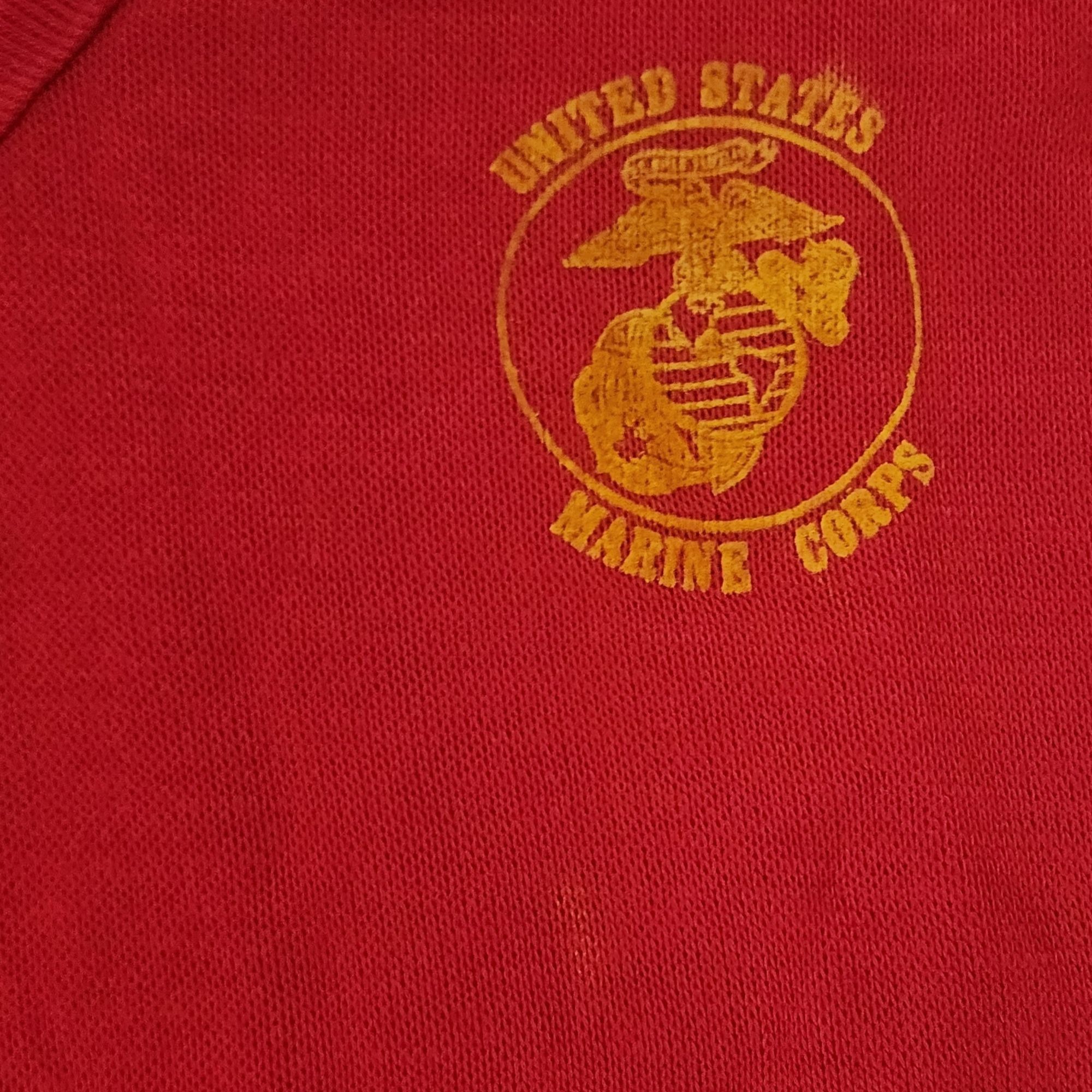Vintage Vintage 70s Cresland and Rayon Vneck Sweater Marine Corps US Size US M / EU 48-50 / 2 - 3 Thumbnail