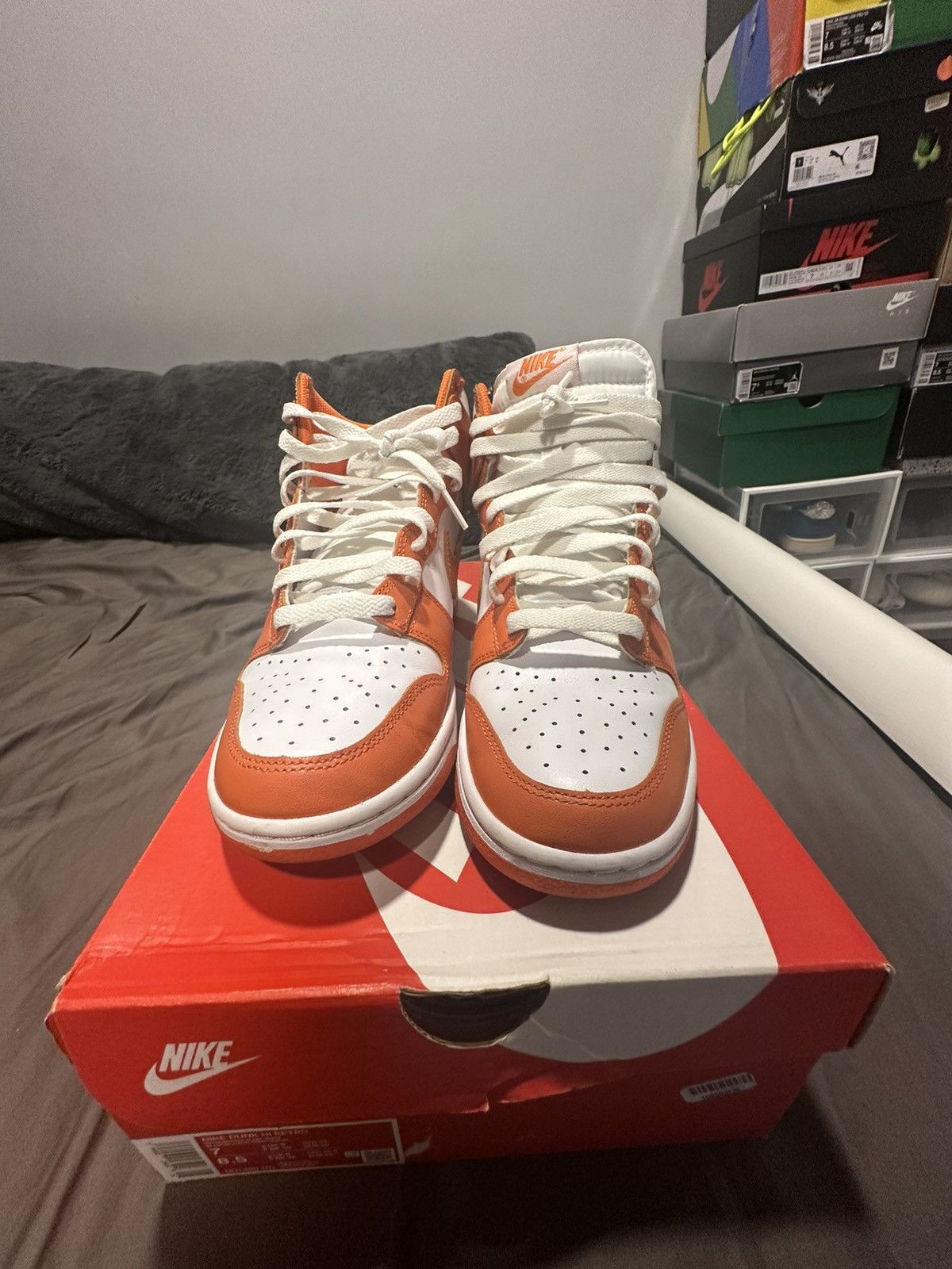 Nike Nike Syracuse Dunk Highs Size US 7 / EU 40 - 3 Thumbnail