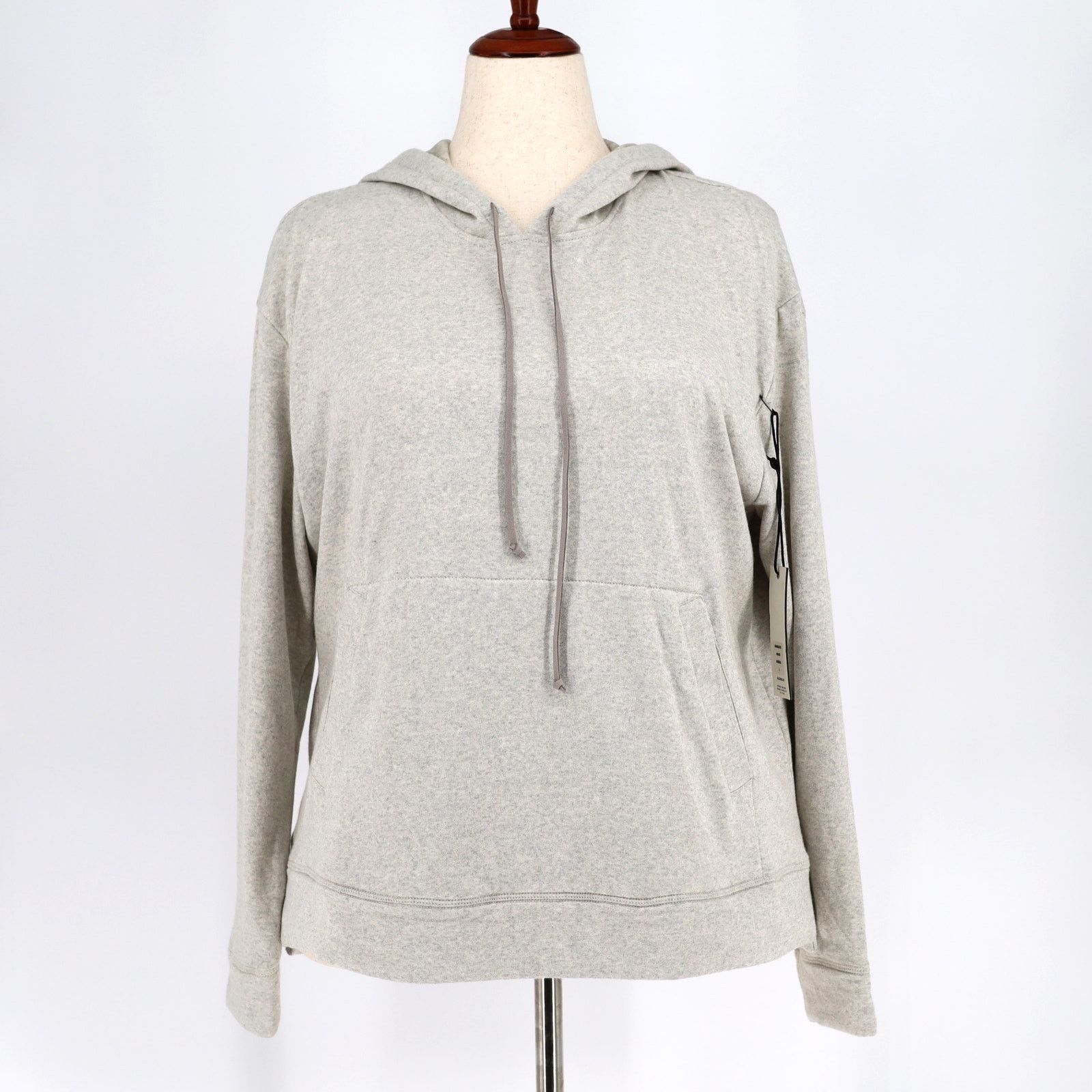 Baldwin Baldwin Women’s Oatmeal Cotton Casual Pullover Hoodie Size L Size L / US 10 / IT 46 - 1 Thumbnail