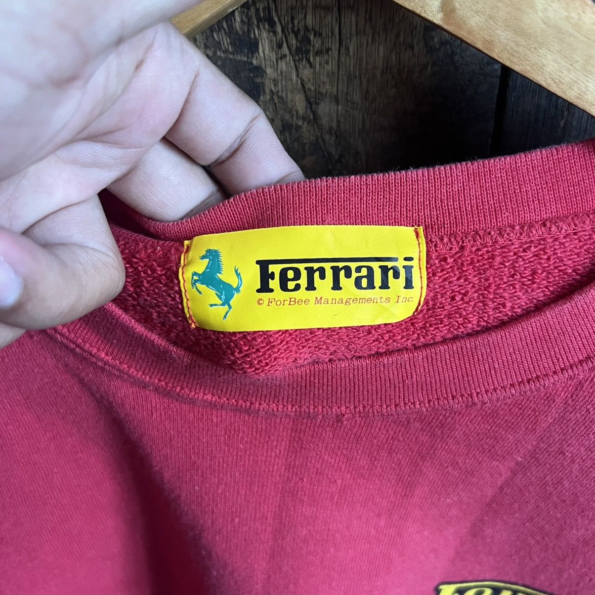 Ferrari × Vintage Vintage Ferrari Crewneck Sweatshirt Size US M / EU 48-50 / 2 - 5 Thumbnail