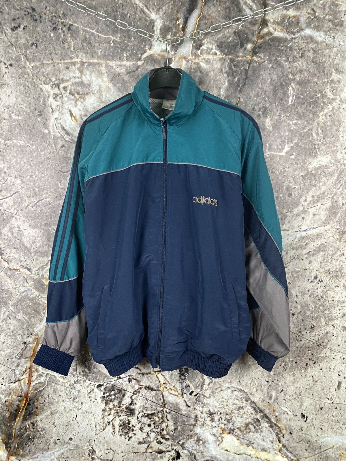 Adidas × Vintage Men’s Adidas Jacket Vintage Streetwear Size Large Size US L / EU 52-54 / 3 - 1 Thumbnail