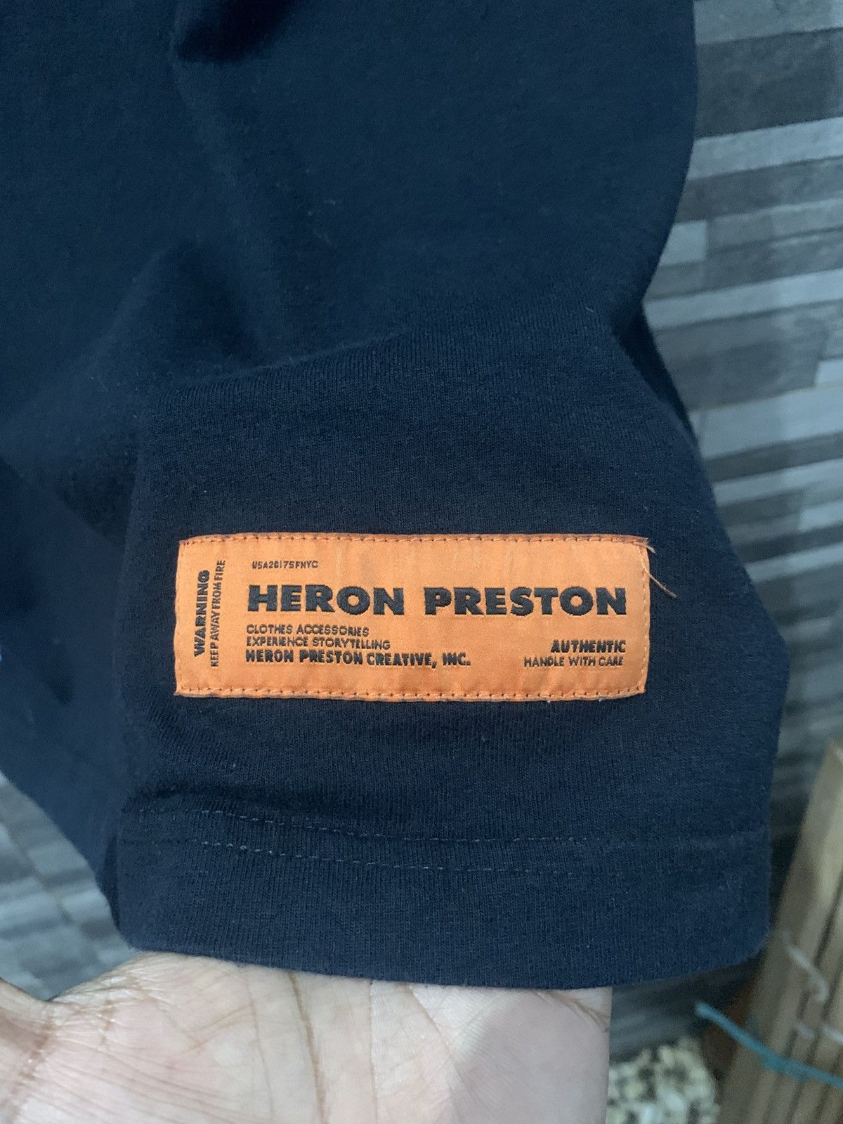 Heron Preston HERON PRESTON " MELTED " Tee Size US XL / EU 56 / 4 - 7 Thumbnail