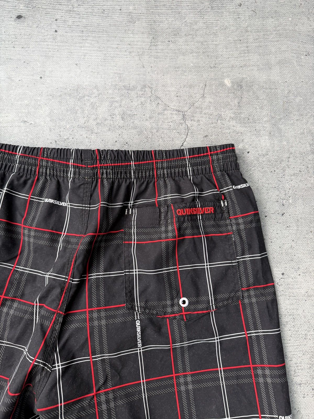 Quiksilver Vintage Quicksilver shorts big logo size L (34) Size US 34 / EU 50 - 5 Thumbnail