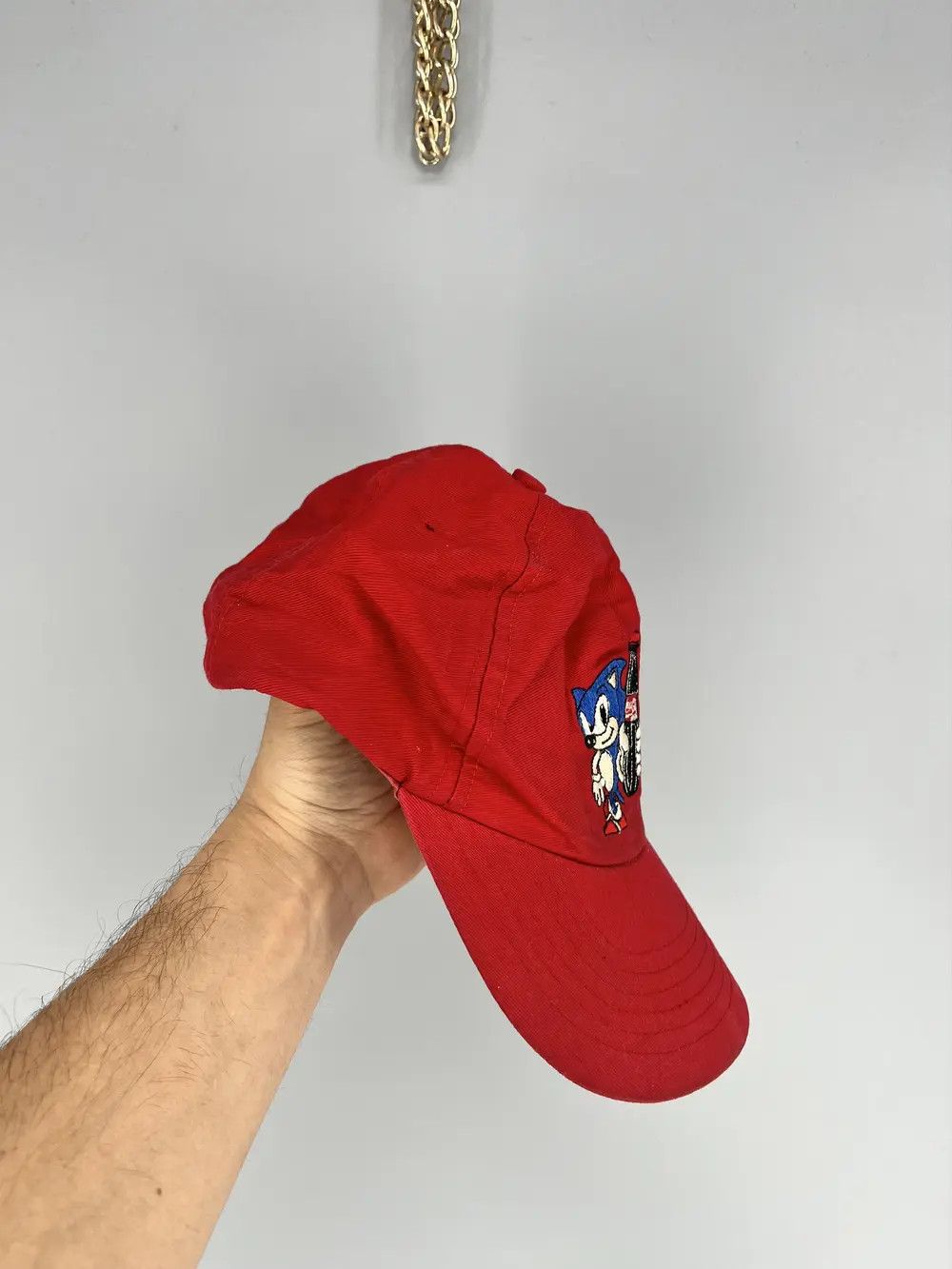 Sonic Lab Sonic the Hedgehog Coca Cola Soda Promotional Red Hat Cap Size ONE SIZE - 2 Thumbnail