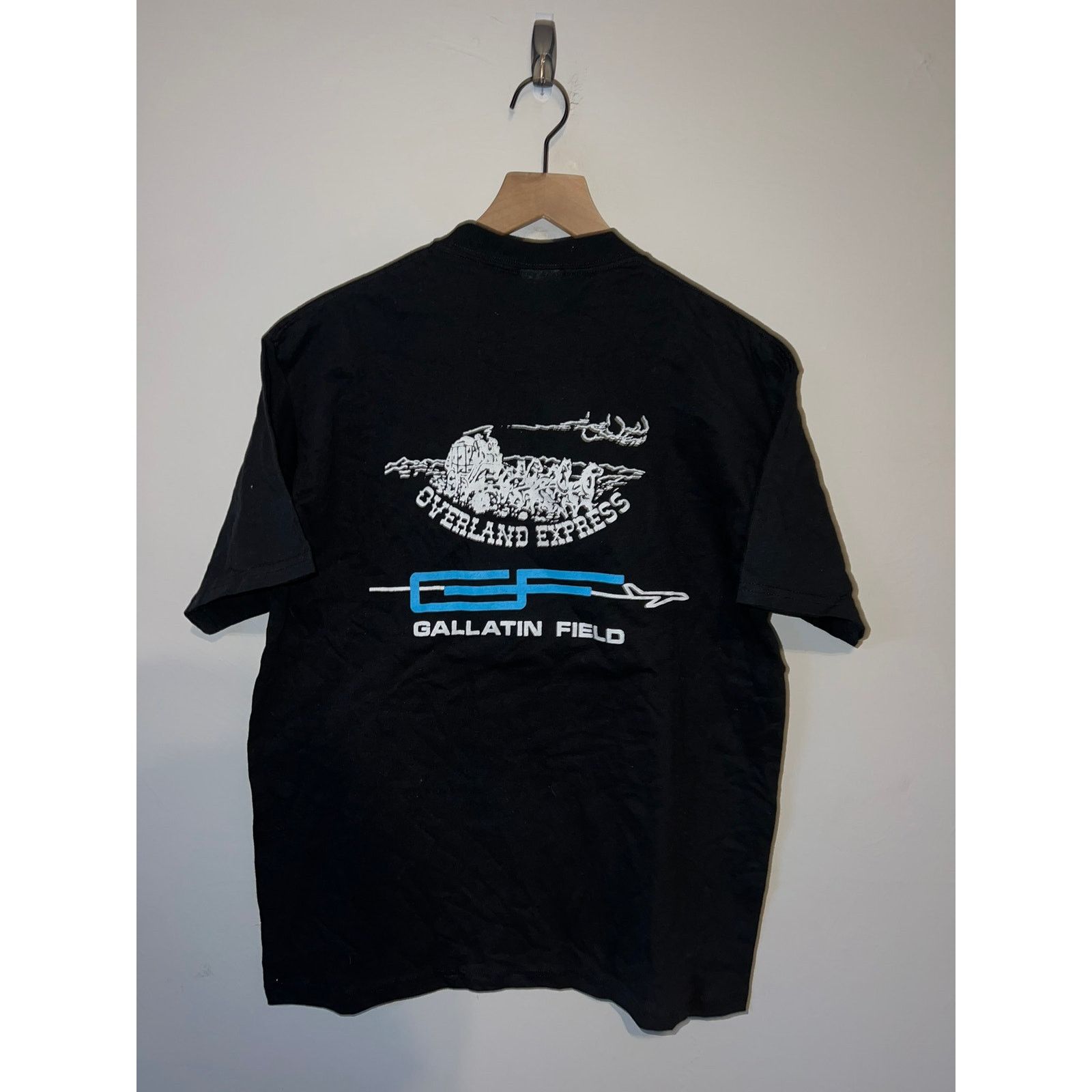 Jerzees 90s Vintage Overland Express Gallatin Field Shirt VTG Medium Size US M / EU 48-50 / 2 - 1 Thumbnail