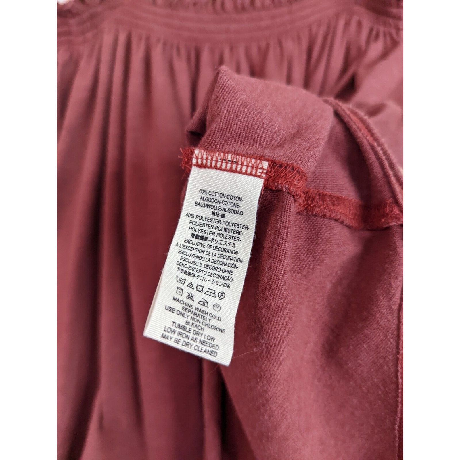 Free People Free People Top Womens XS Crop Shoulder Pink Darling Tank Size XS / US 0-2 / IT 36-38 - 6 Thumbnail