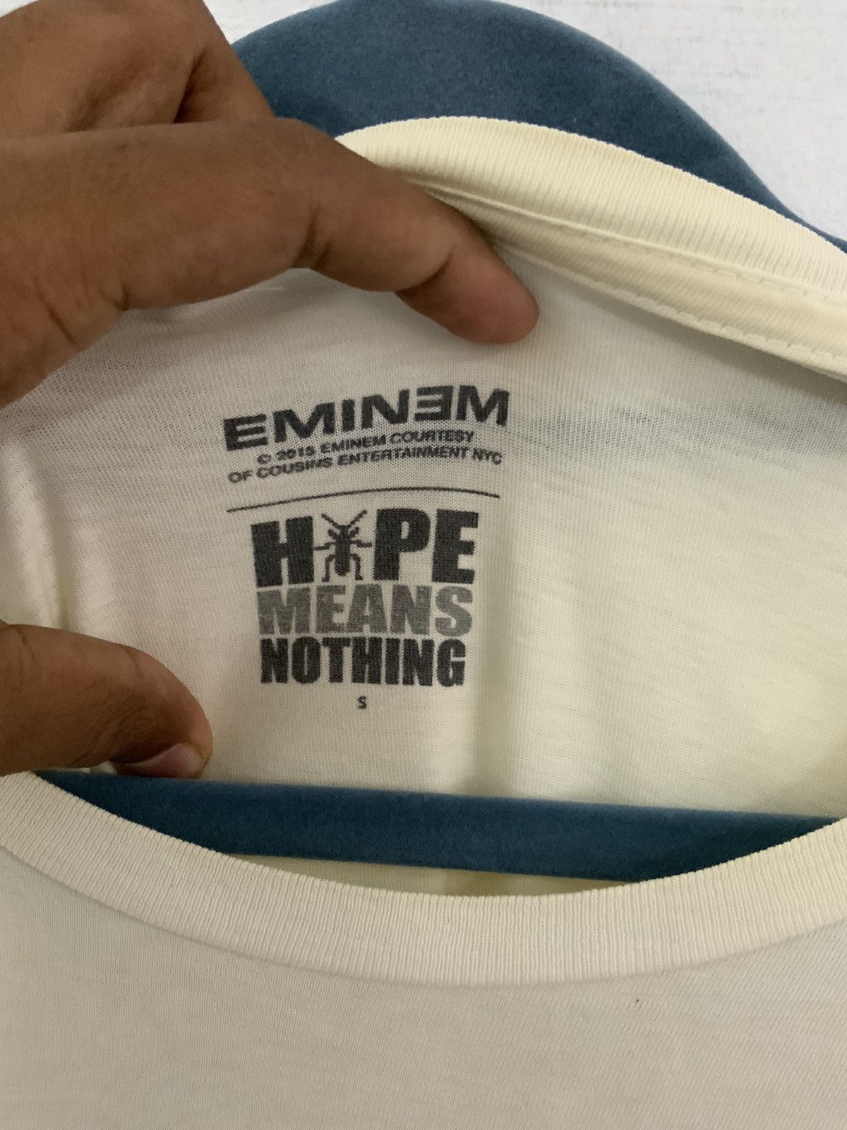 Eminem Eminem Hype Means Nothing Print tee Size US S / EU 44-46 / 1 - 8 Thumbnail