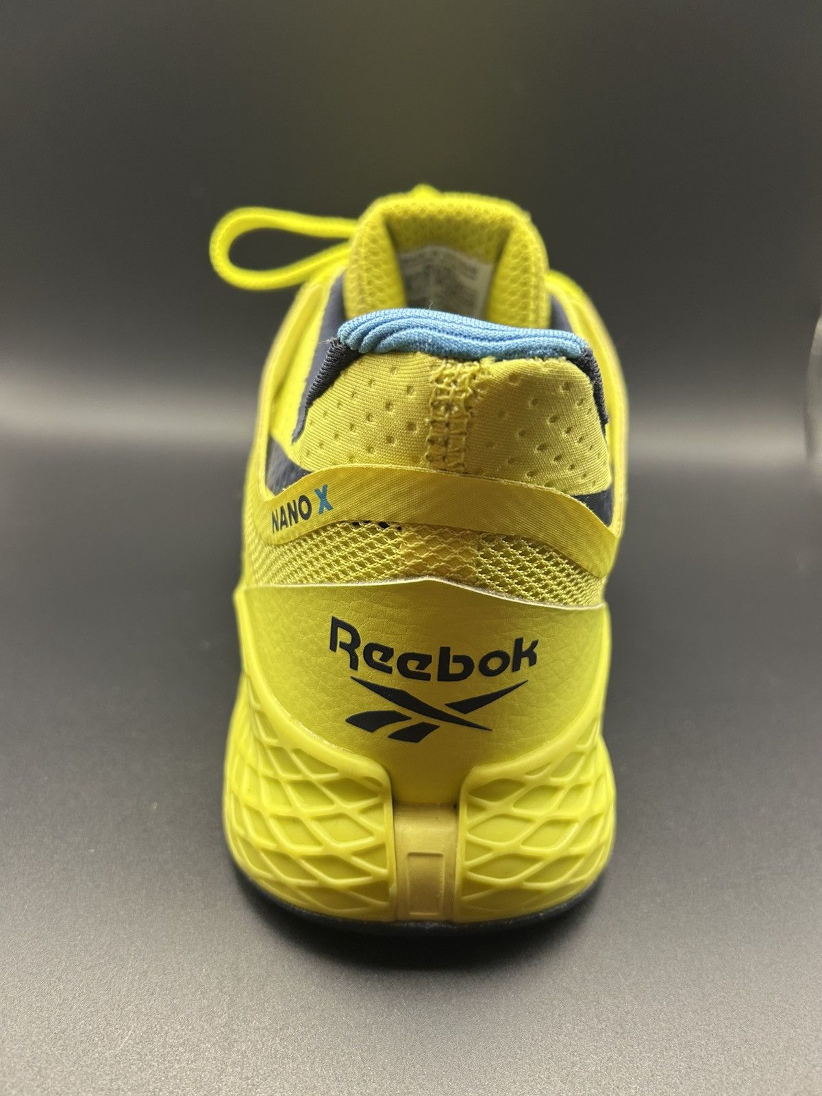 Reebok Reebok Mens Nano X FW8128 Yellow Running Shoes Sneakers Size US 8 / EU 41 - 4 Thumbnail
