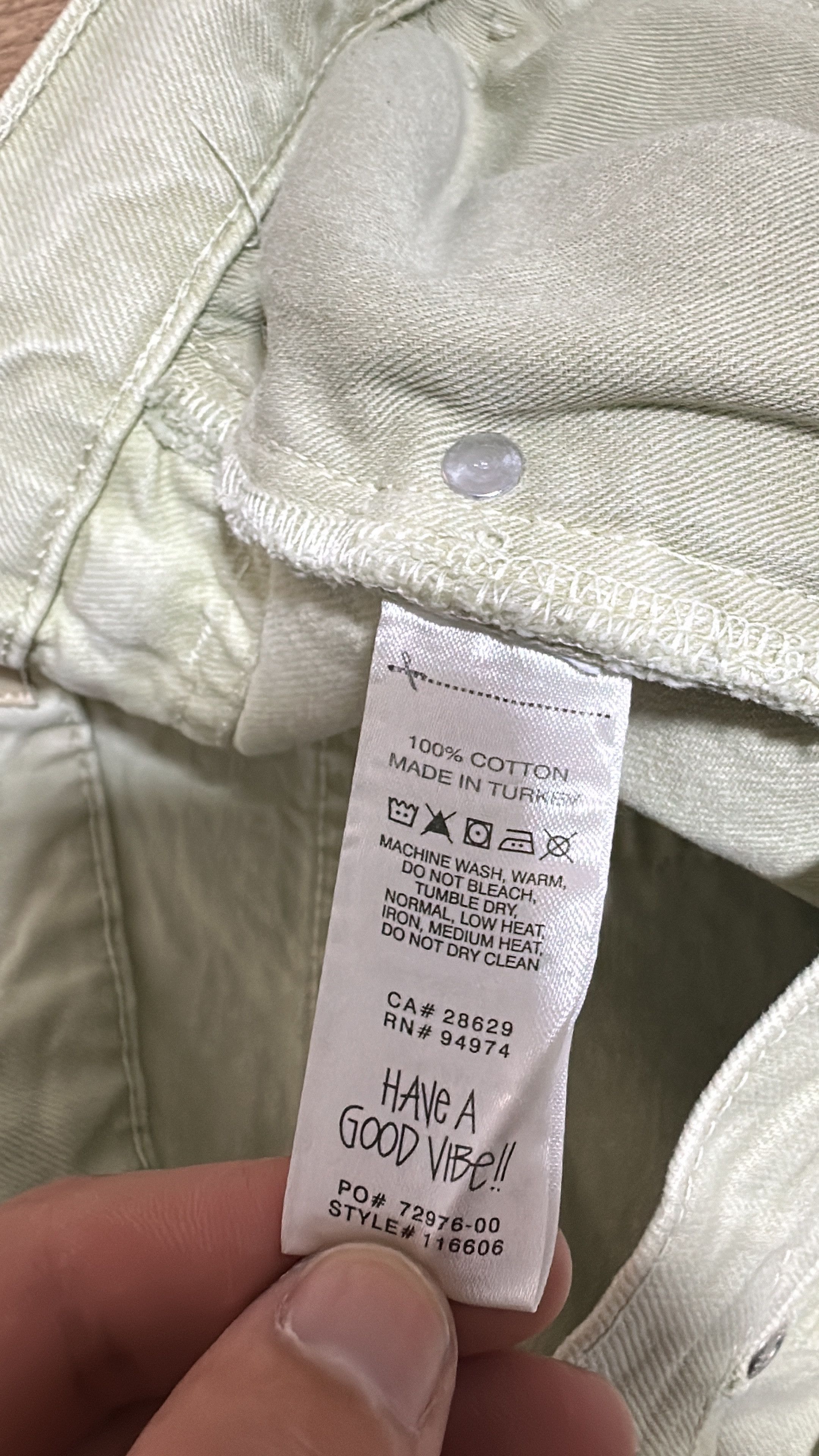 Stussy × Vintage Stüssy Big Ol Jean Cream Size 38 Size US 38 / EU 54 - 6 Thumbnail