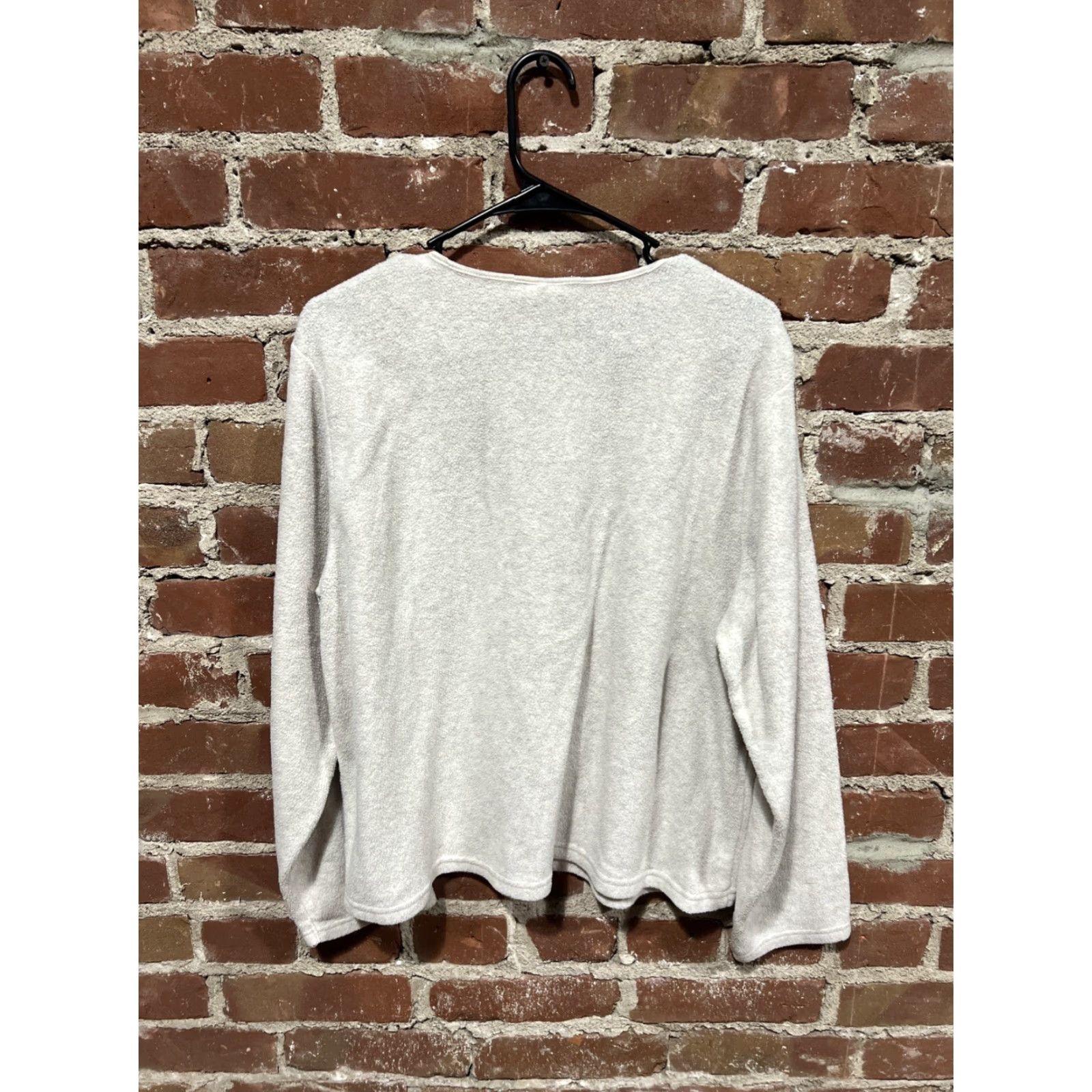 Old Navy Old Navy Sweatshirt Crewneck Fleece Beige Womens 2XL Size 2XL Pullover Raglan Long Sleeve Casual Size XXL / US 16-18 / IT 52-54 - 3 Thumbnail