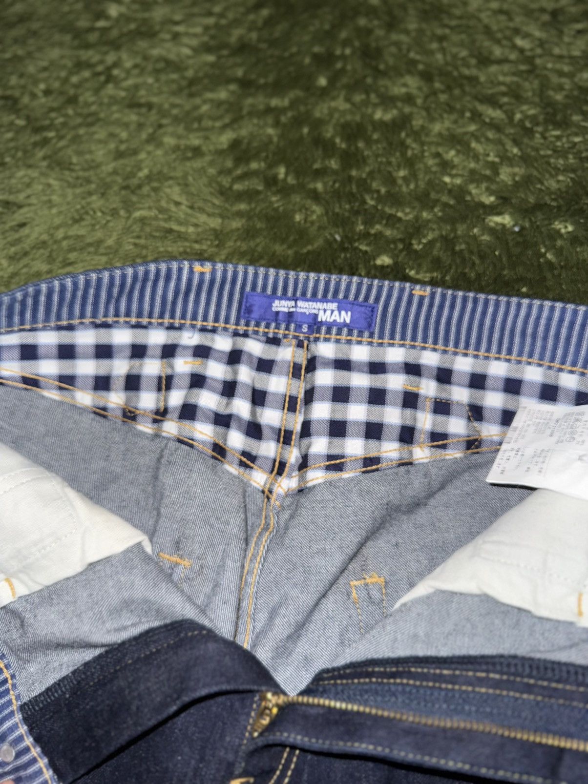 Junya Watanabe [S] Junya Watanabe 14AW Cinch-Back Sarouel Denim pants Size US 32 / EU 48 - 4 Thumbnail
