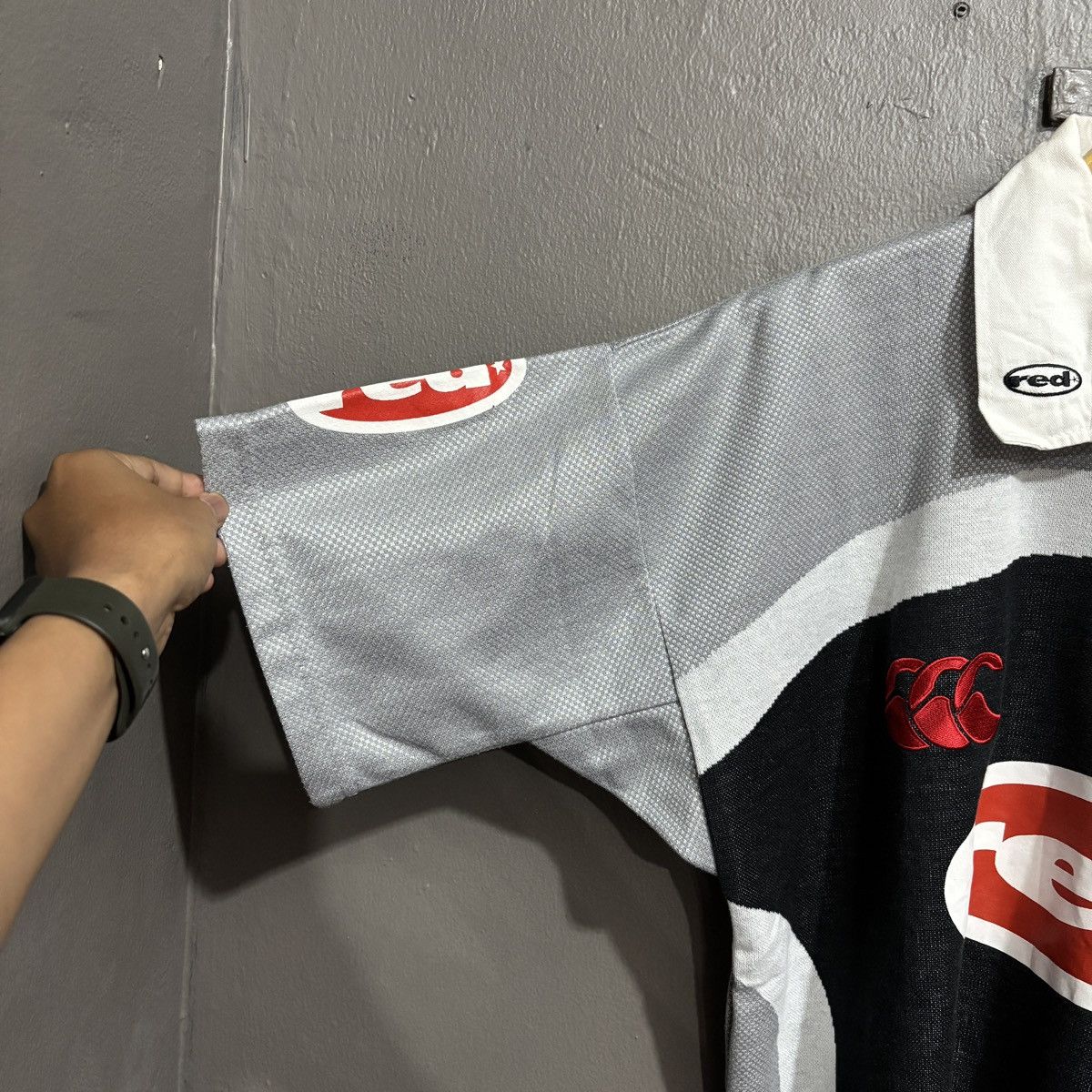 Canterbury of New Zealand Rare Canterbury Natal Sharks 2003 Rugby Shirt Jersey Size US L / EU 52-54 / 3 - 5 Thumbnail