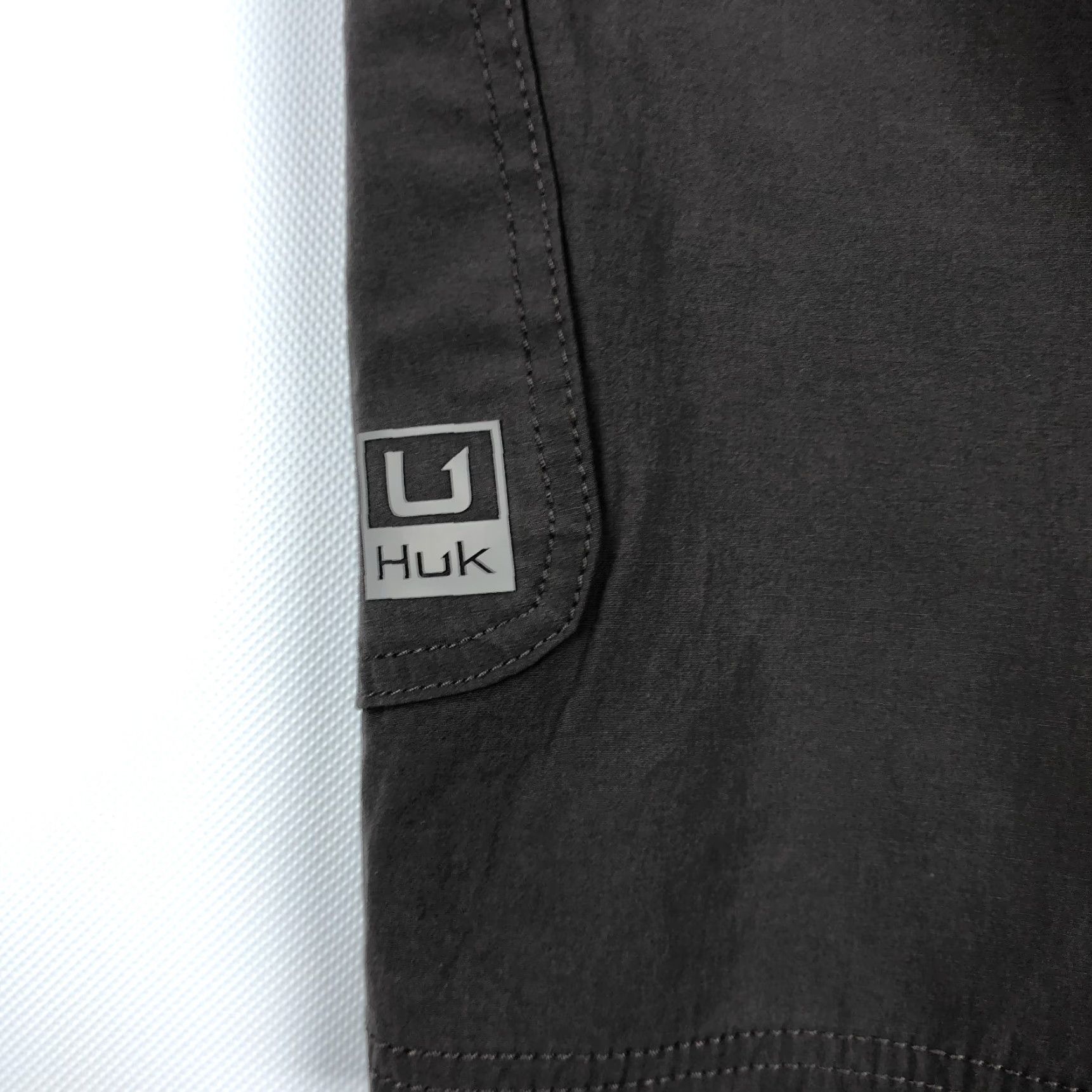 Vintage Huk Fishing Shorts Mens XXL Next Level Performance 10.5" Inseam Gray NXTLVL Shorts Men Gray Weekend Fishing 10.5in Inseam NF NXTLVL Size US 39 - 5 Thumbnail