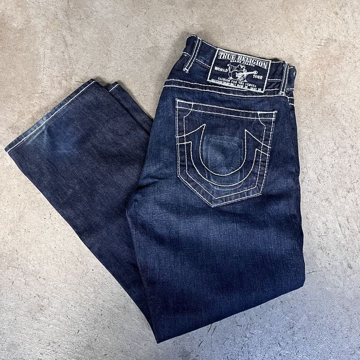 True Religion Crazy Vintage Y2K Opium Baggy True Religion Big Stitch ...