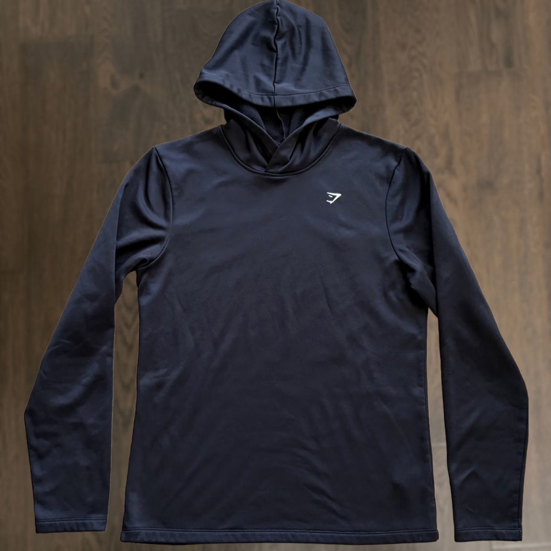 Gymshark Gymshark Onyx V3 Compression Hoodie Black Onyx ✓DAVID