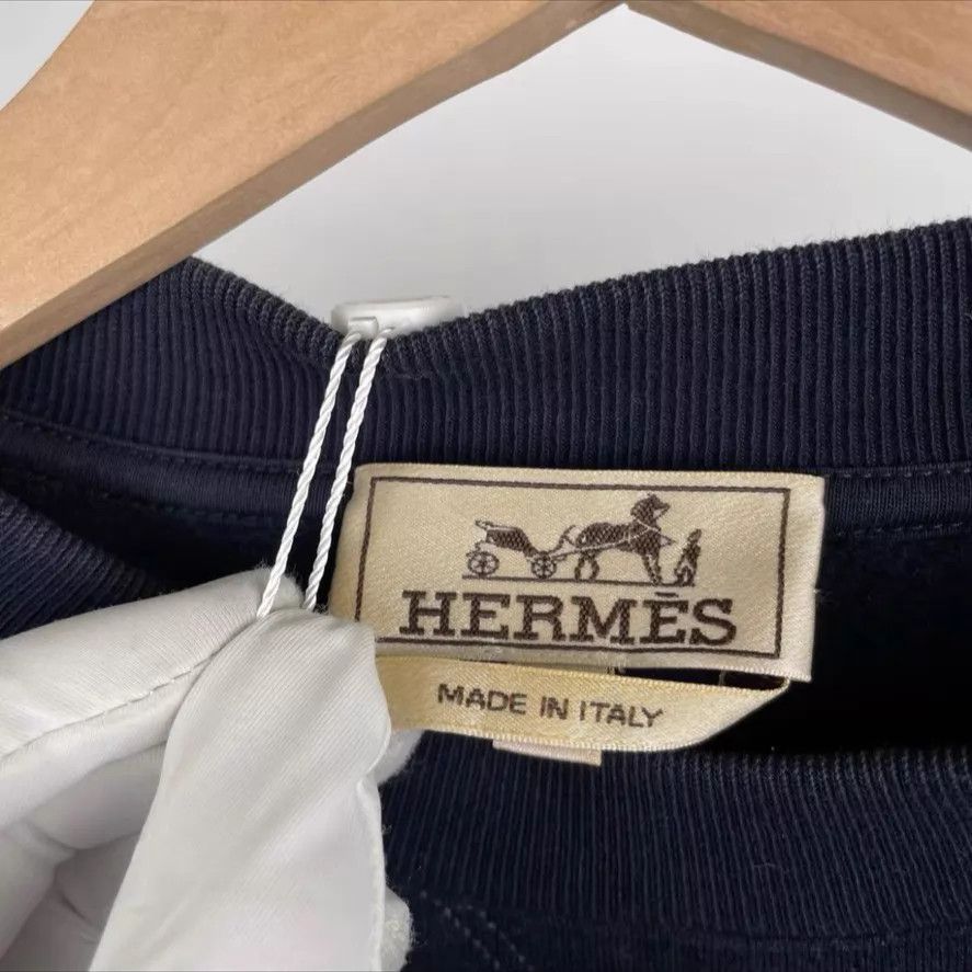 Hermes Hermes star cartoon print cotton crew sweatshirt M Size US M / EU 48-50 / 2 - 2 Thumbnail