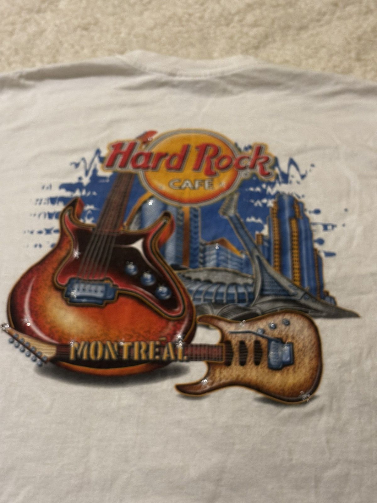 Hard Rock Cafe Men’s white hard rock T-shirt1930 Size US L / EU 52-54 / 3 - 9 Thumbnail