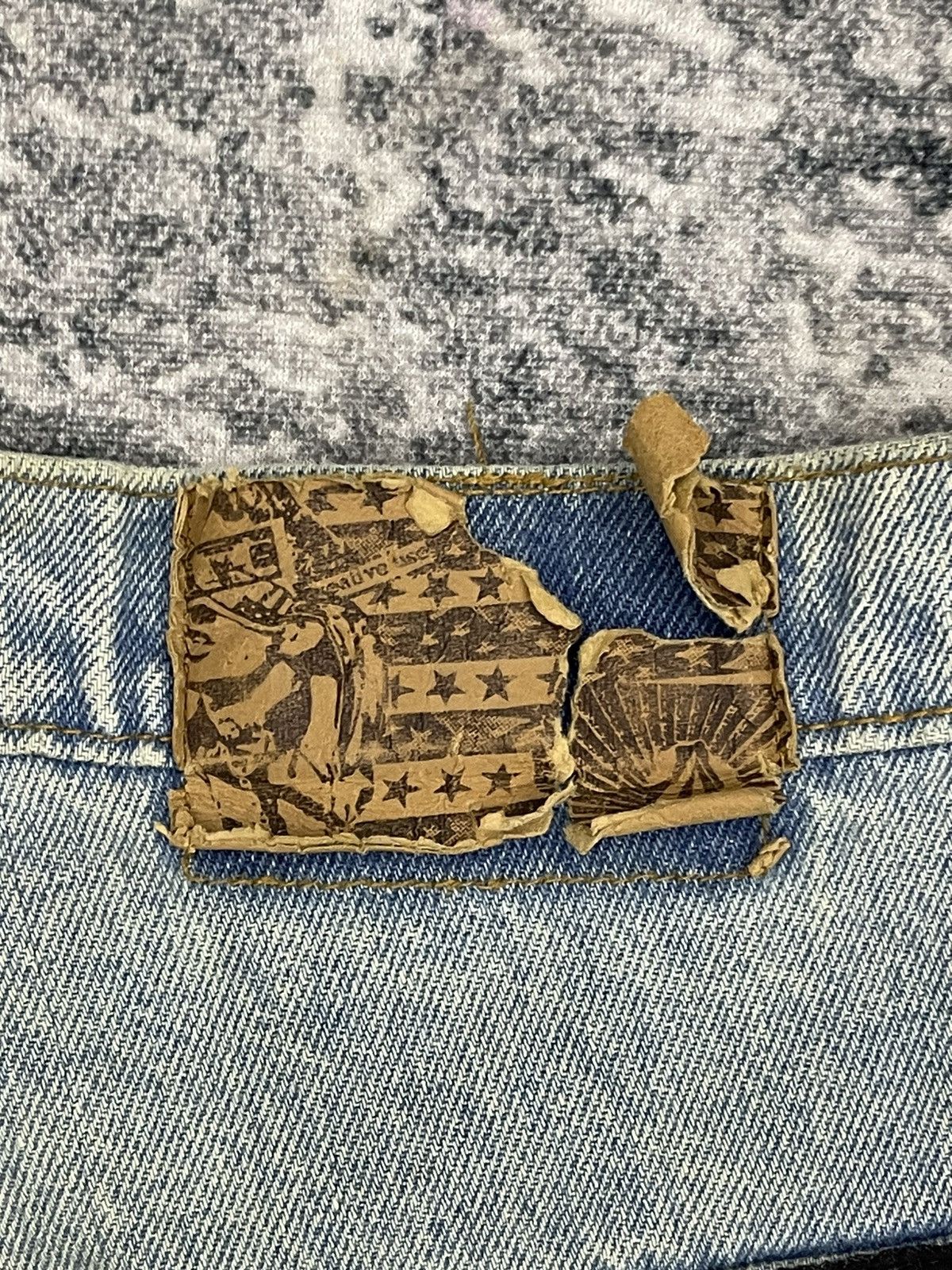 Vintage Volcom Baggy Fly Button Denim
