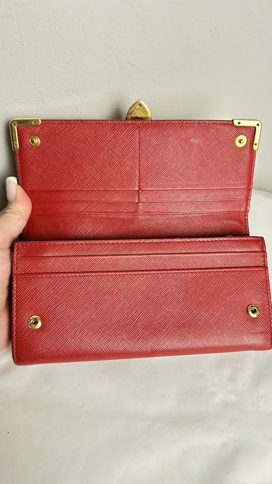 Prada Prada Cahier wallet / clutch with complimentary chain Size ONE SIZE - 4 Thumbnail