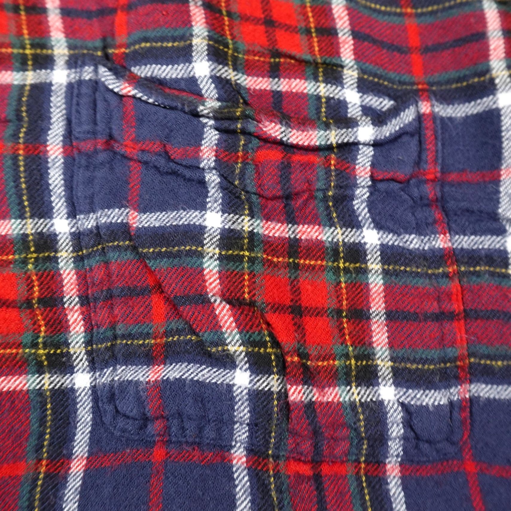 American Eagle Outfitters American Eagle Outfitters Shirt Womens XL Blue Red Flannel Button Up Long Sleeve Casual Travel Workwear Shirt Size XL / US 12-14 / IT 48-50 - 2 Thumbnail