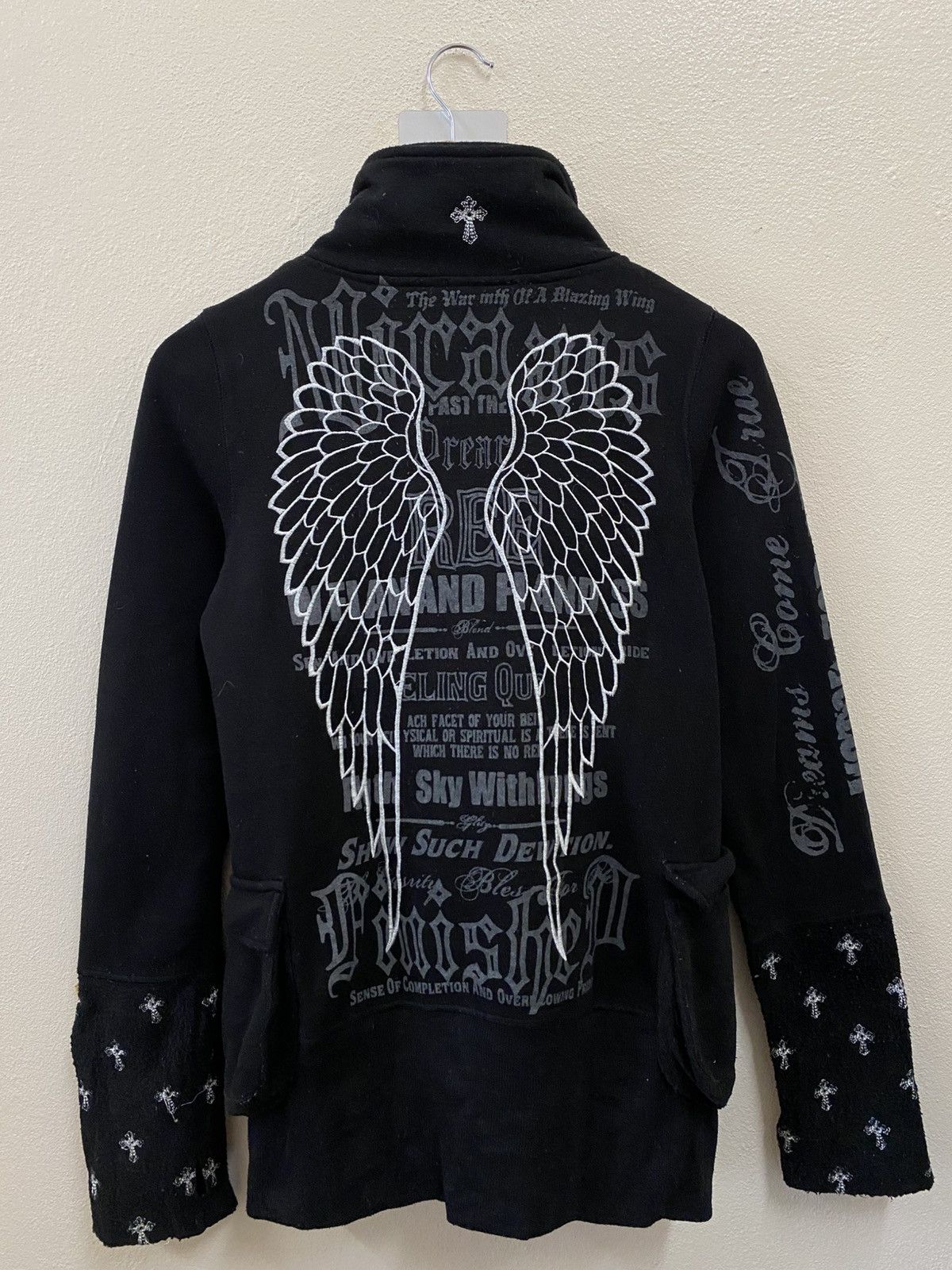 Vintage Vintage If Six Was Nine Black Sweater - Edge Line Size US S / EU 44-46 / 1 - 1 Thumbnail