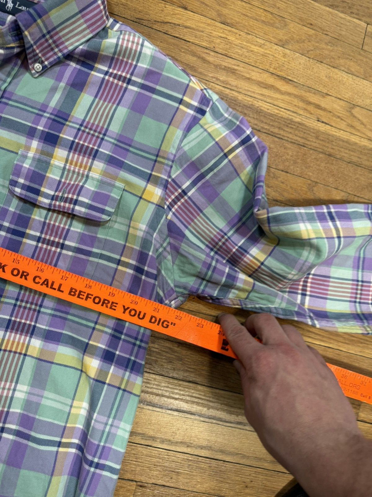 Polo Ralph Lauren Vintage Polo Ralph Lauren Plaid Shirt Size US L / EU 52-54 / 3 - 5 Thumbnail