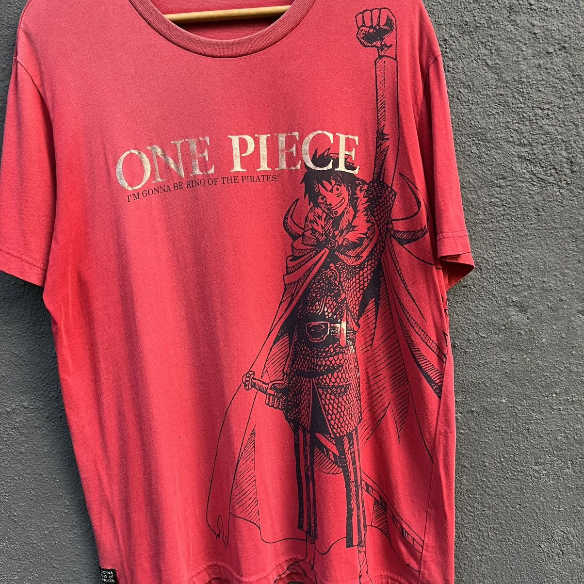 One Piece Thrashed Faded One Piece X Uniqlo Anima Tee Size US XL / EU 56 / 4 - 2 Thumbnail