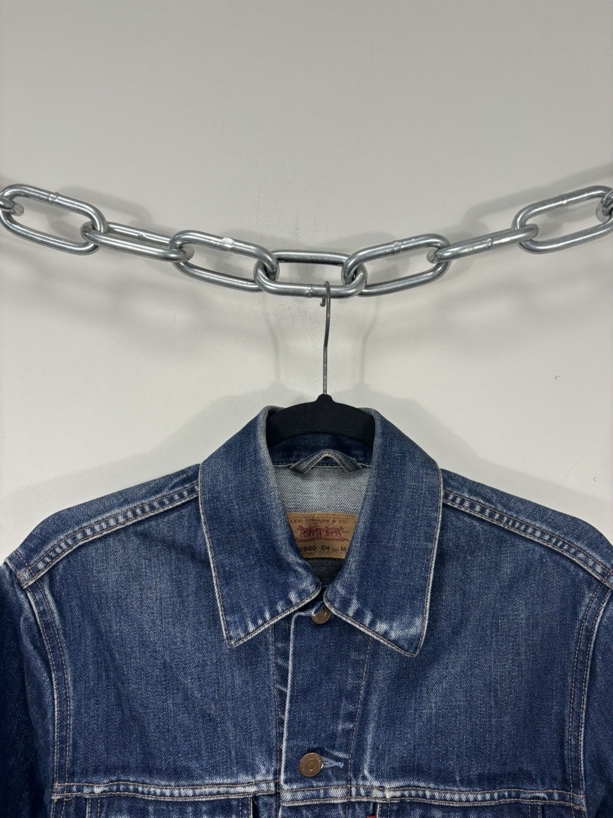 Levi's Vintage Levi’s Men’s USA Hype Blue Denim Jacket Size US M / EU 48-50 / 2 - 7 Thumbnail