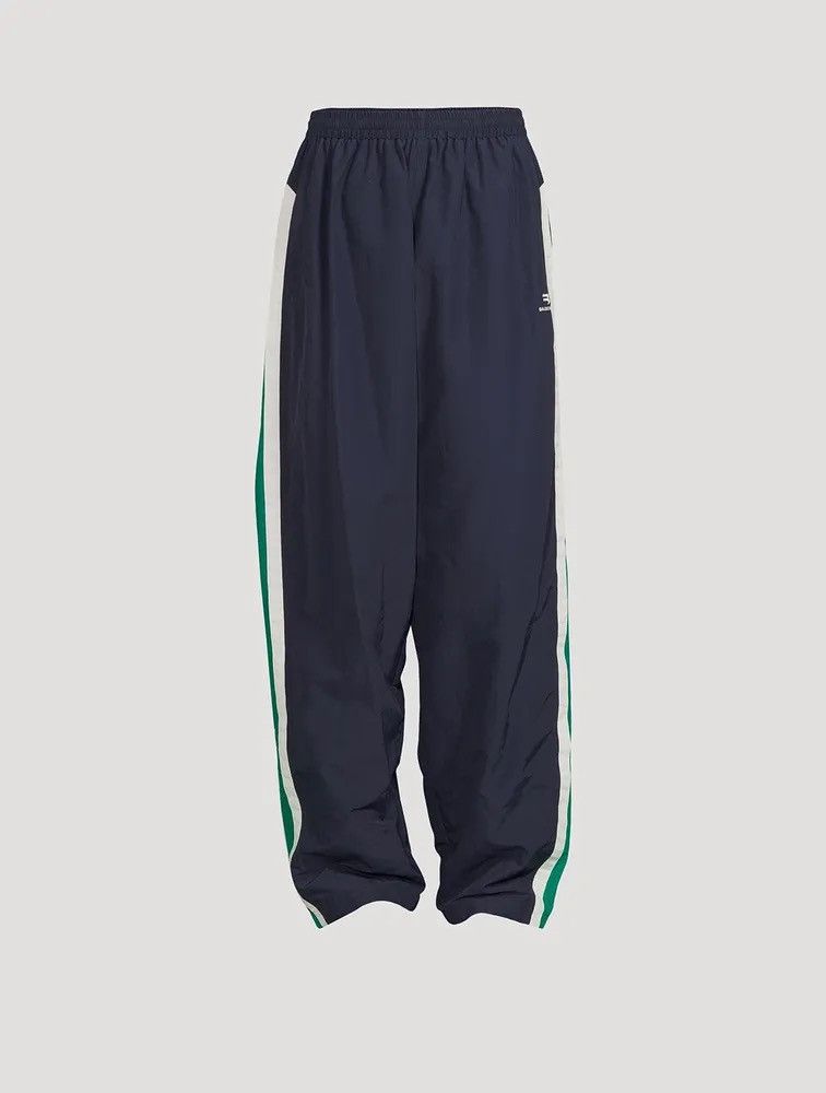 Balenciaga 🔥$1.6K VALUE🔥 Sporty B Nylon Tracksuit Pants Size US 30 / EU 46 - 4 Thumbnail