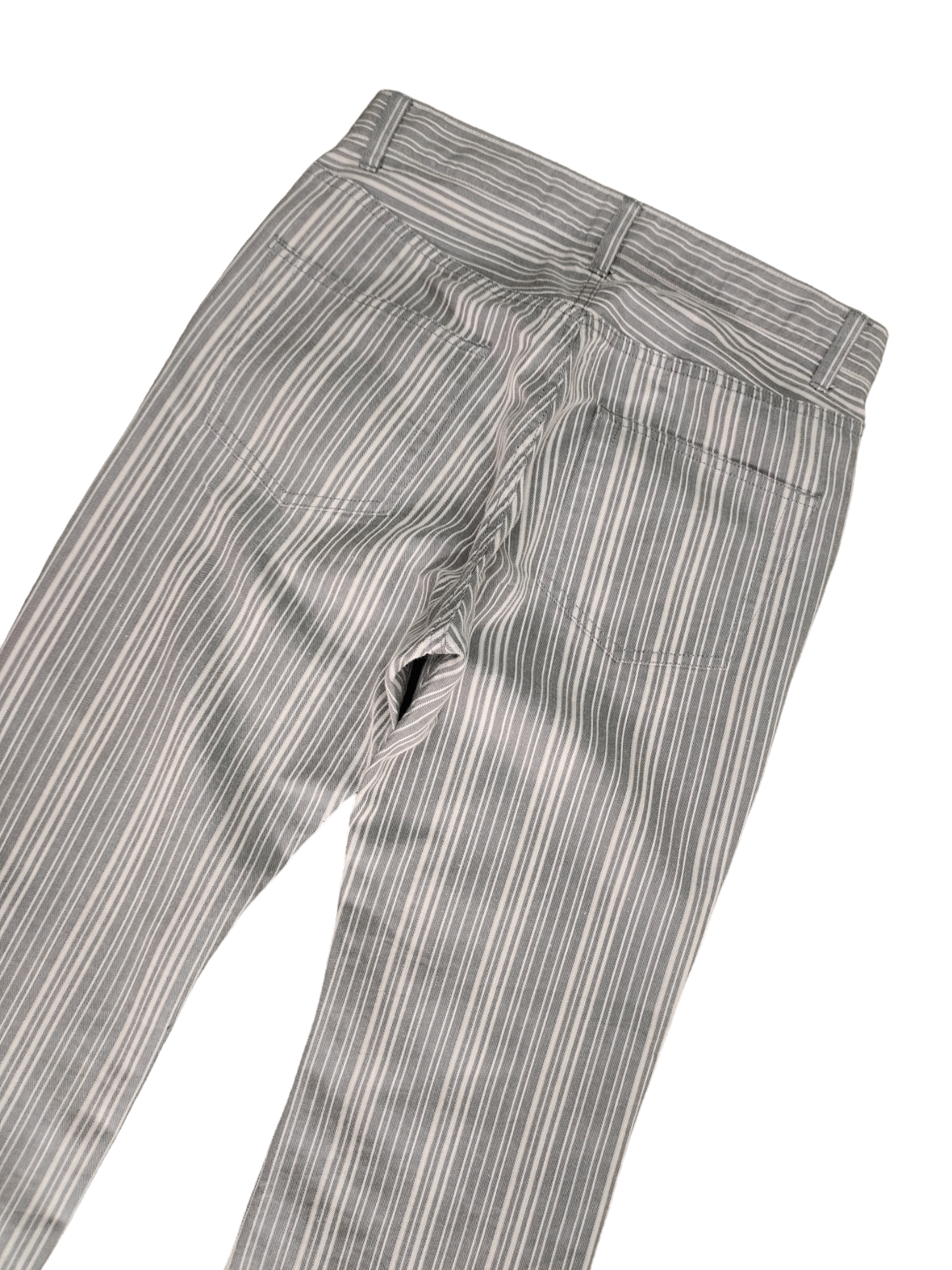 semanticdesign Flare Denim Pants Semantic Design Striped Boot Cut Y2k Lgb Size US 28 / EU 44 - 14 Thumbnail