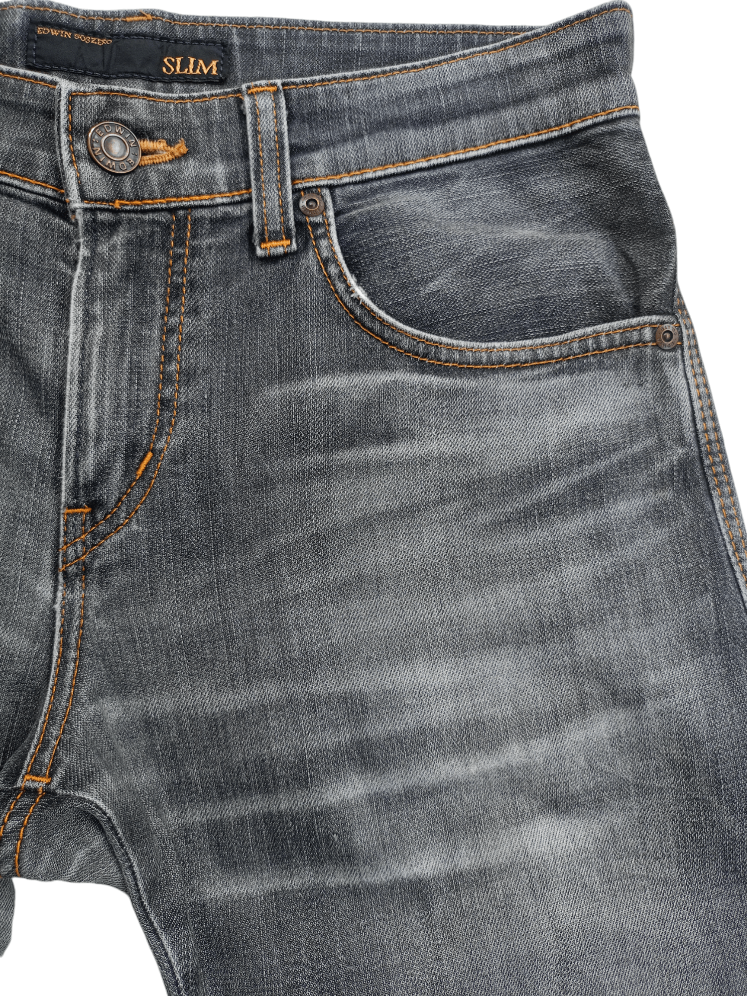 Edwin × Vintage EDWIN 503Zero Slim Fit Vintage Streetwear Denim Size US 30 / EU 46 - 4 Thumbnail