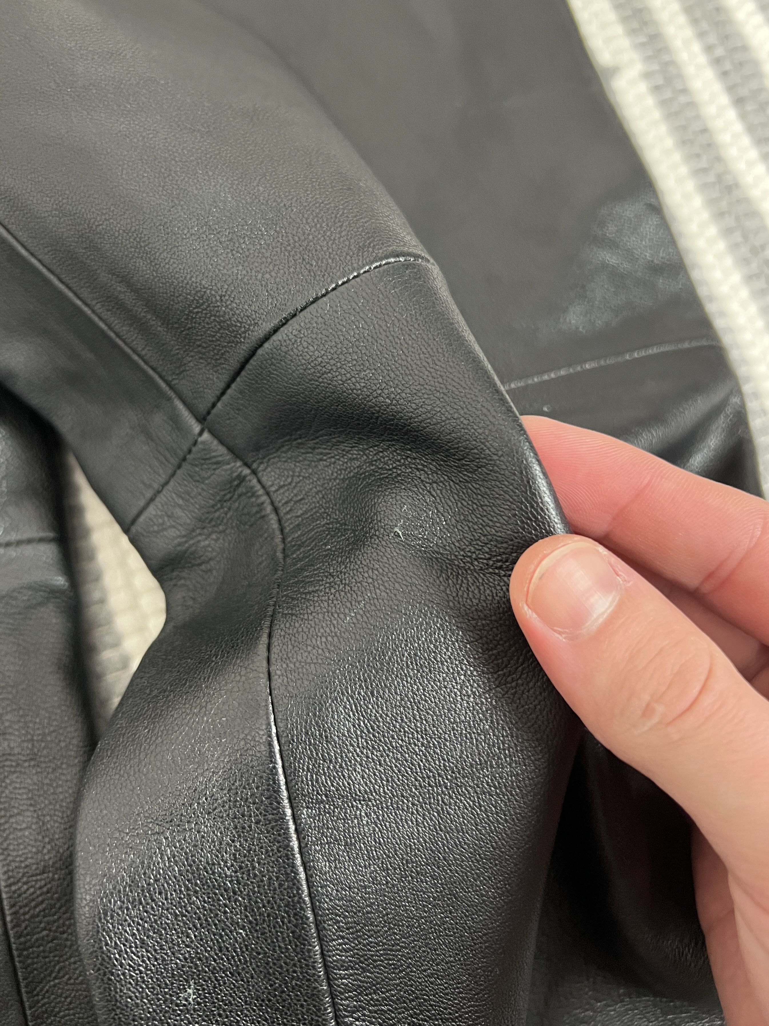 Leather Vintage Gerry Weber Leather Black Pants Size 32" / US 10 / IT 46 - 6 Thumbnail