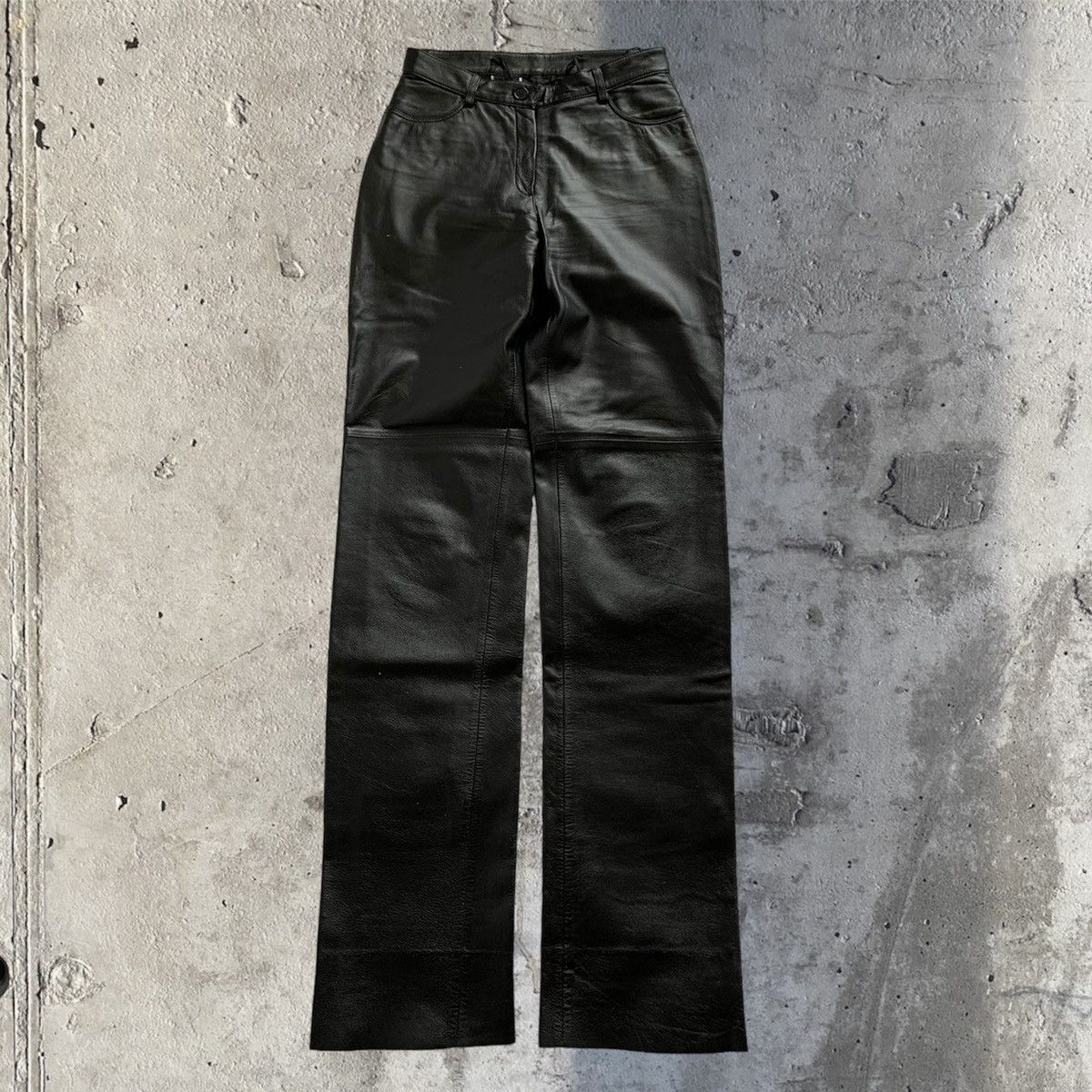 Vintage Vintage Real Leather Pants Y2k Opium | Grailed