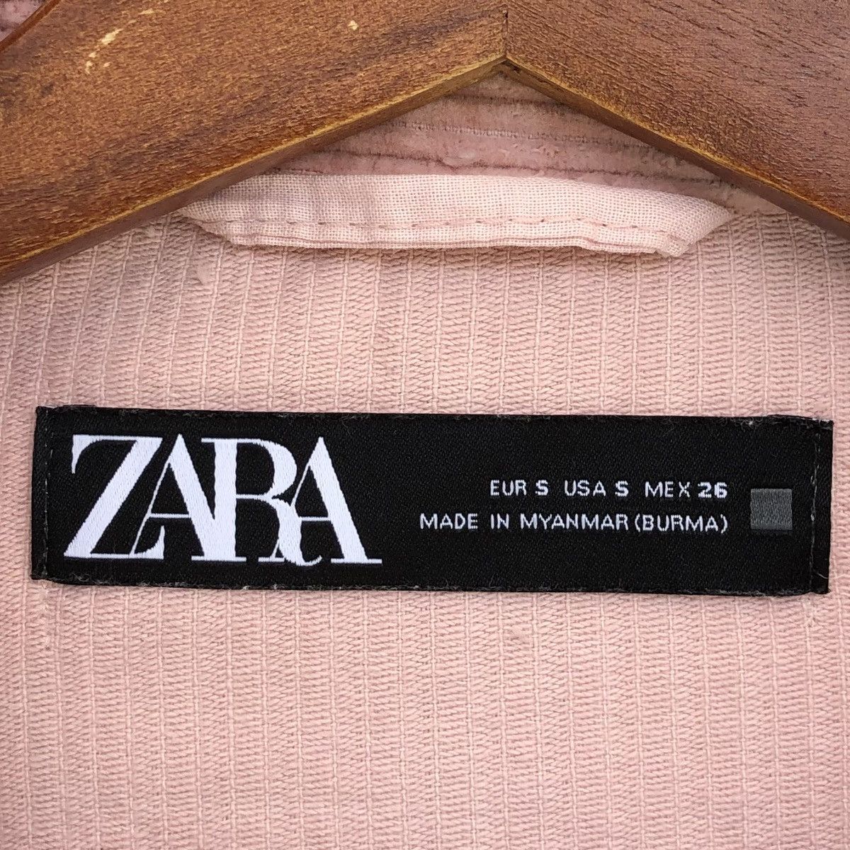 Zara Zara Pink Oversize Corduroy Jacket Size M / US 6-8 / IT 42-44 - 19 Thumbnail