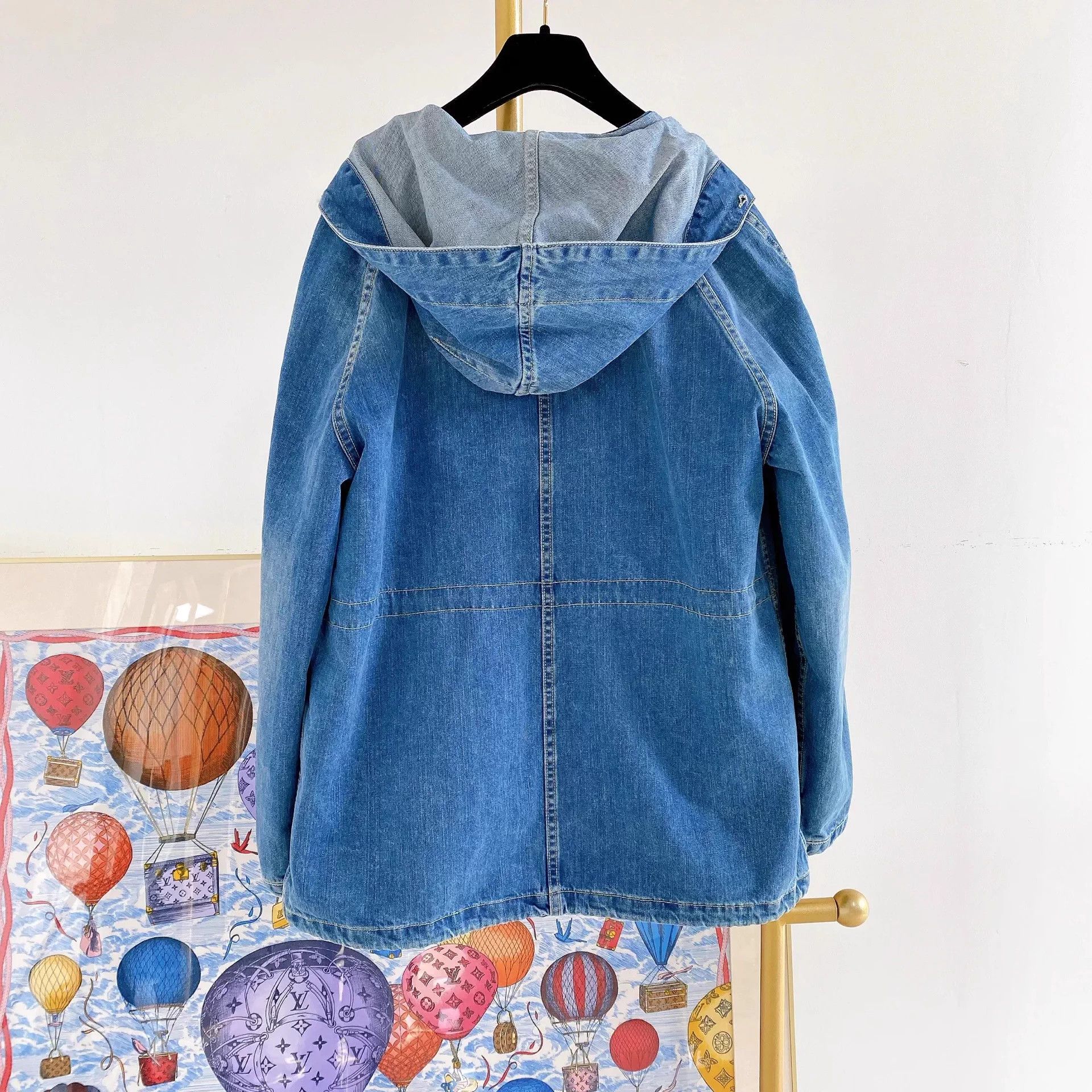 Yves Salomon Yves Salomon blue denim jacket removable inner 36 Size XS / US 0-2 / IT 36-38 - 4 Thumbnail