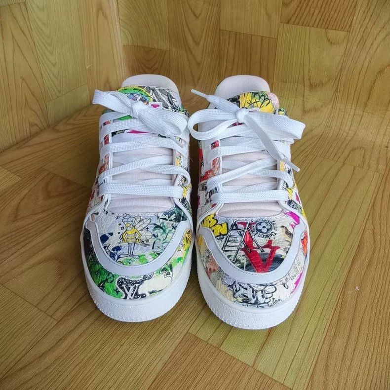 Other louis vuitton trainer low-top stylish sneakers-2507 Size US 5.5 / EU 38 - 4 Thumbnail