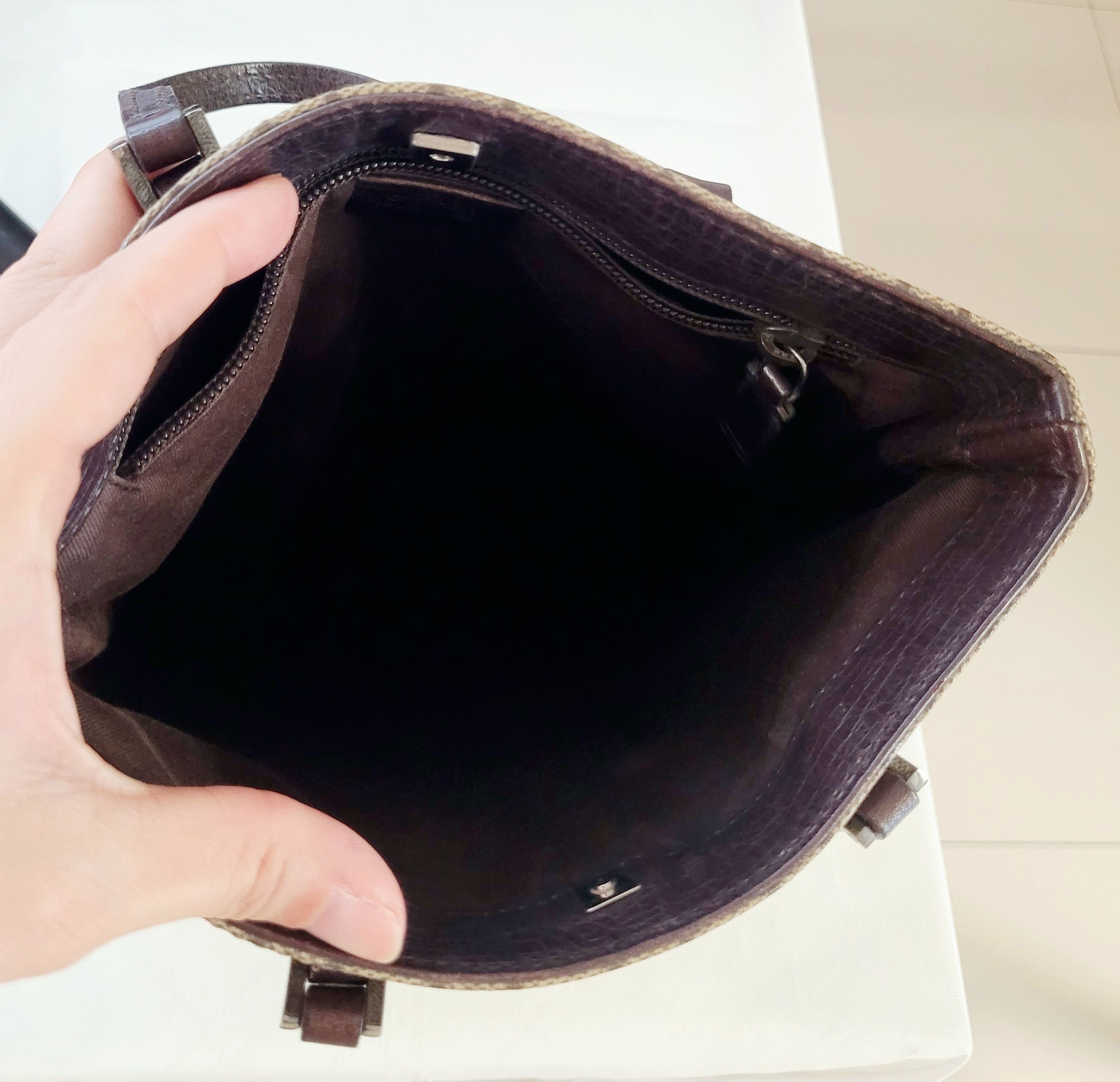 Gucci Gucci GG Supreme Vertical Tote 117551 Size ONE SIZE - 3 Thumbnail