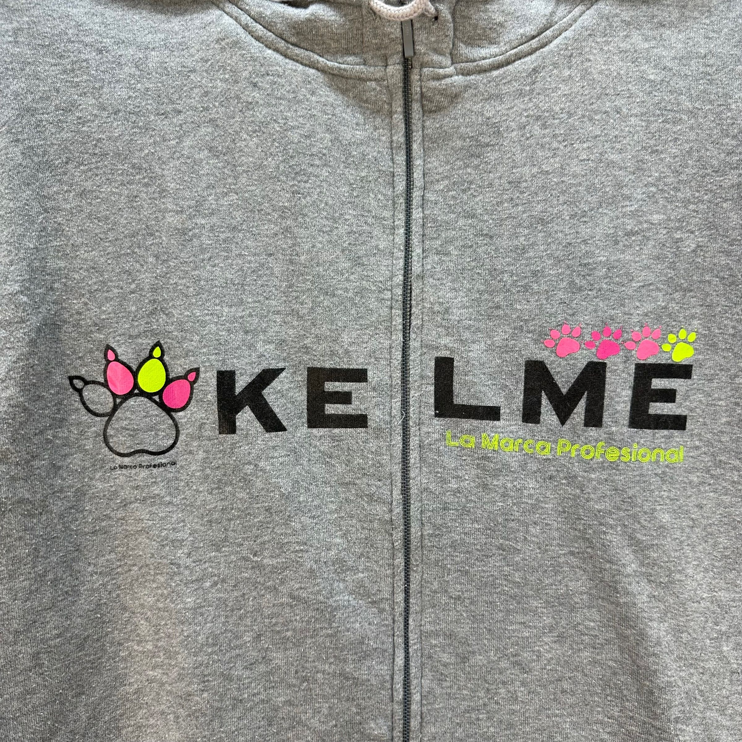 Japanese Brand KELME BIG LOGO GRAPHIC ZIPPER HOODIES #9055-53 Size US L / EU 52-54 / 3 - 3 Thumbnail